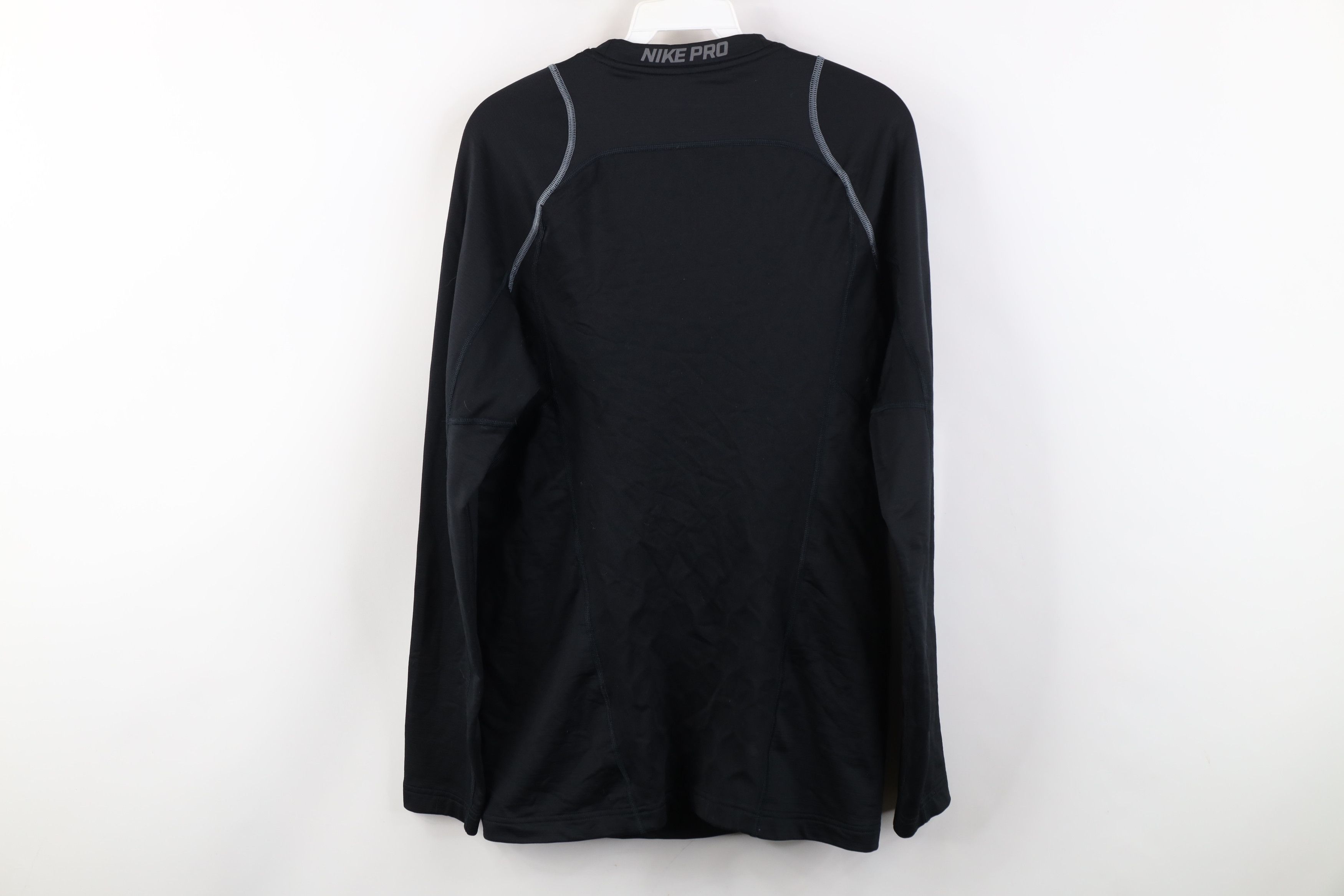 Nike Nike Pro Hyperwarm Fitted Fleece Lined Training T-Shirt Size US S / EU 44-46 / 1 - 11 Thumbnail