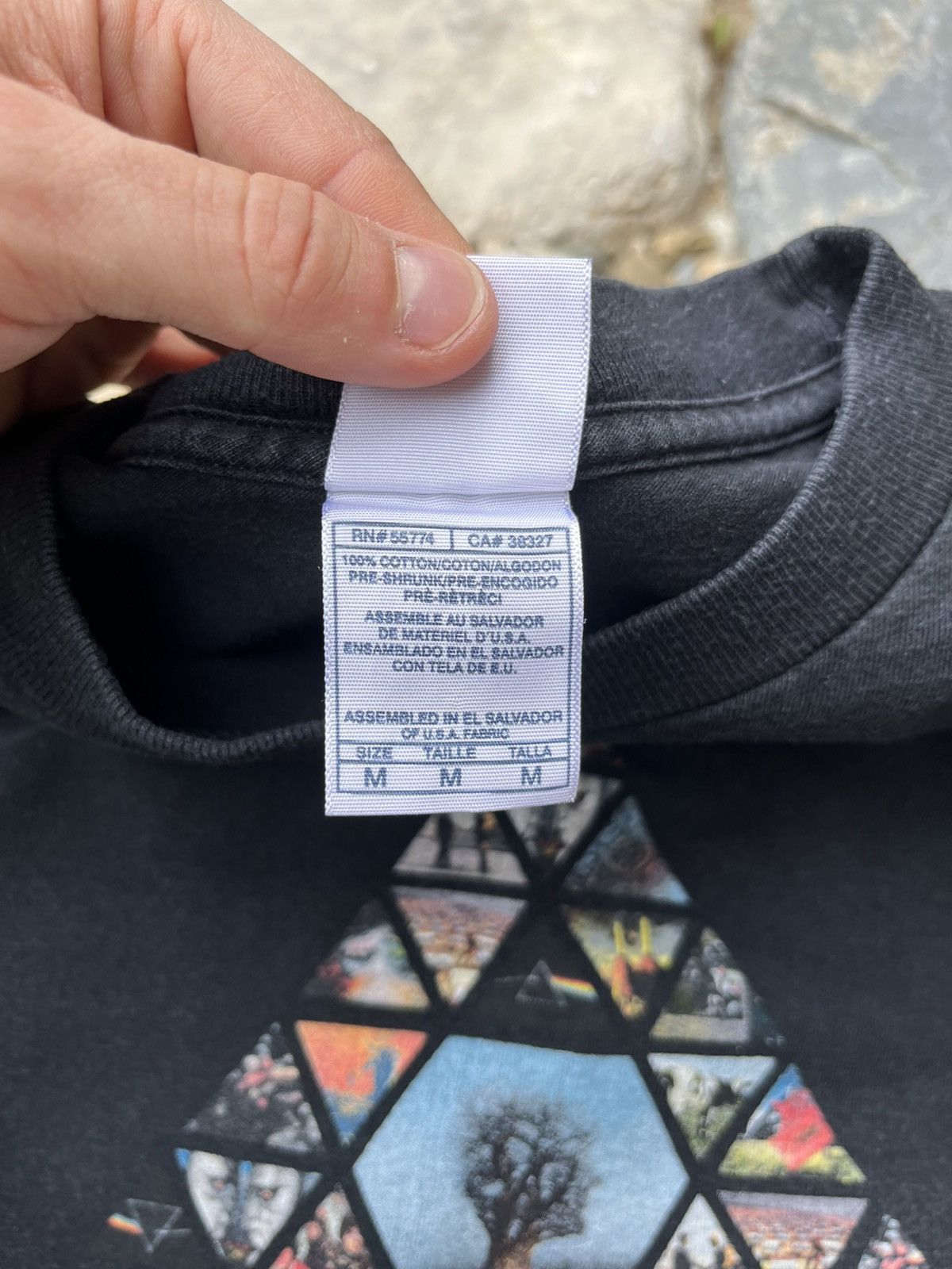 Band Tees × Pink Floyd × Vintage Vintage Pink Floyd 2005 rare t-shirt band tee triangle tree Size US M / EU 48-50 / 2 - 15 Thumbnail