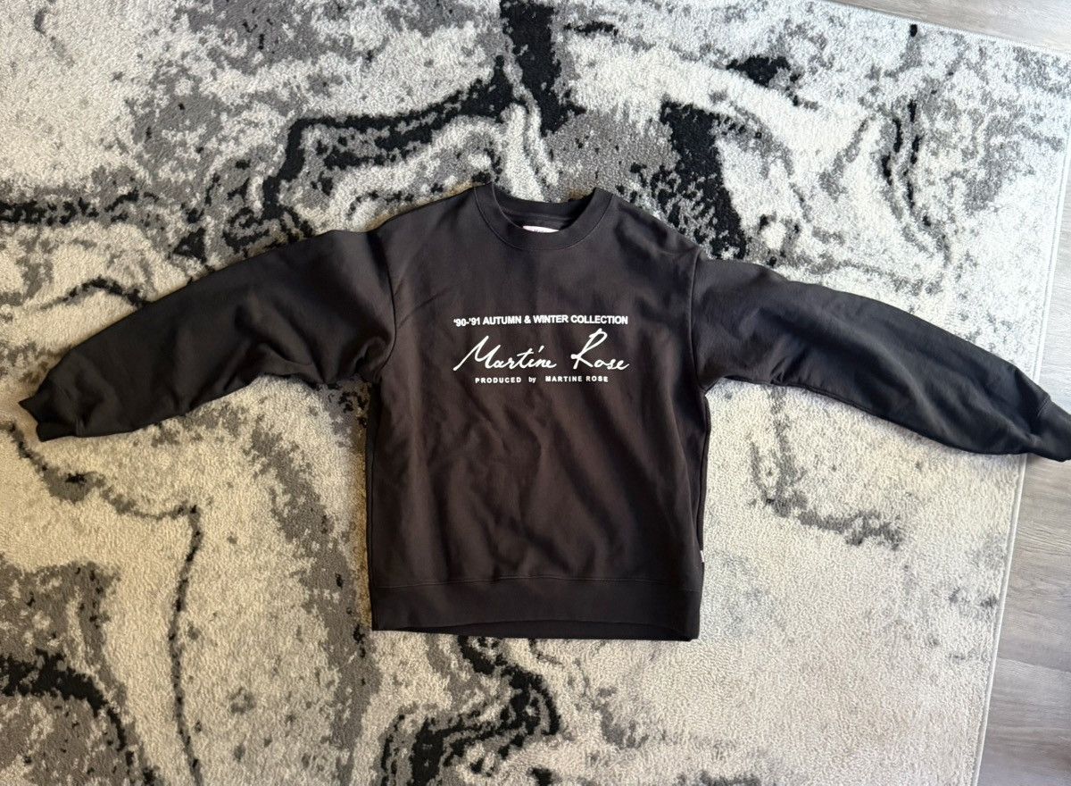 Martine Rose Martine rose Logo Printed Sweater Size US L / EU 52-54 / 3 - 1 Thumbnail