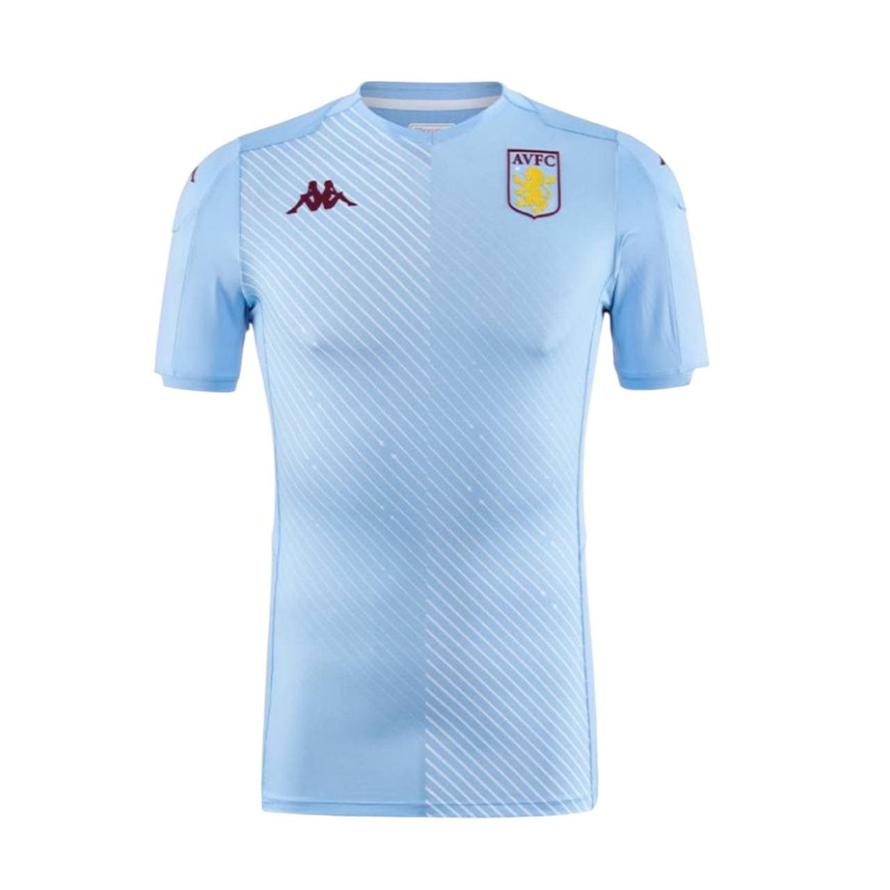 Kappa 2019/20 ASTON VILLA AWAY SOCCER JERSEY FOOTBALL SHIRT SIZE L Size US L / EU 52-54 / 3 - 1 Thumbnail