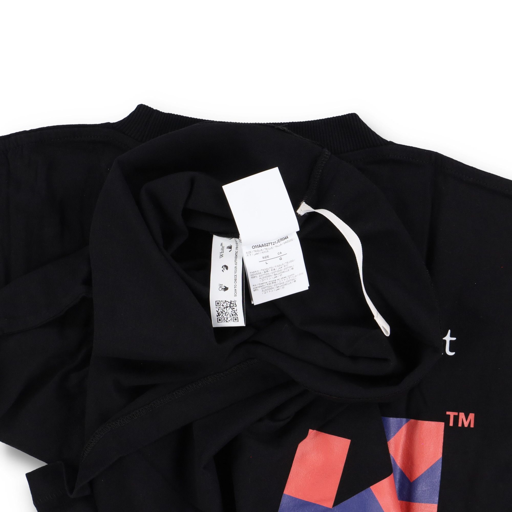 Off-White Black London Exclusive Arrows T-Shirt Size US L / EU 52-54 / 3 - 4 Thumbnail