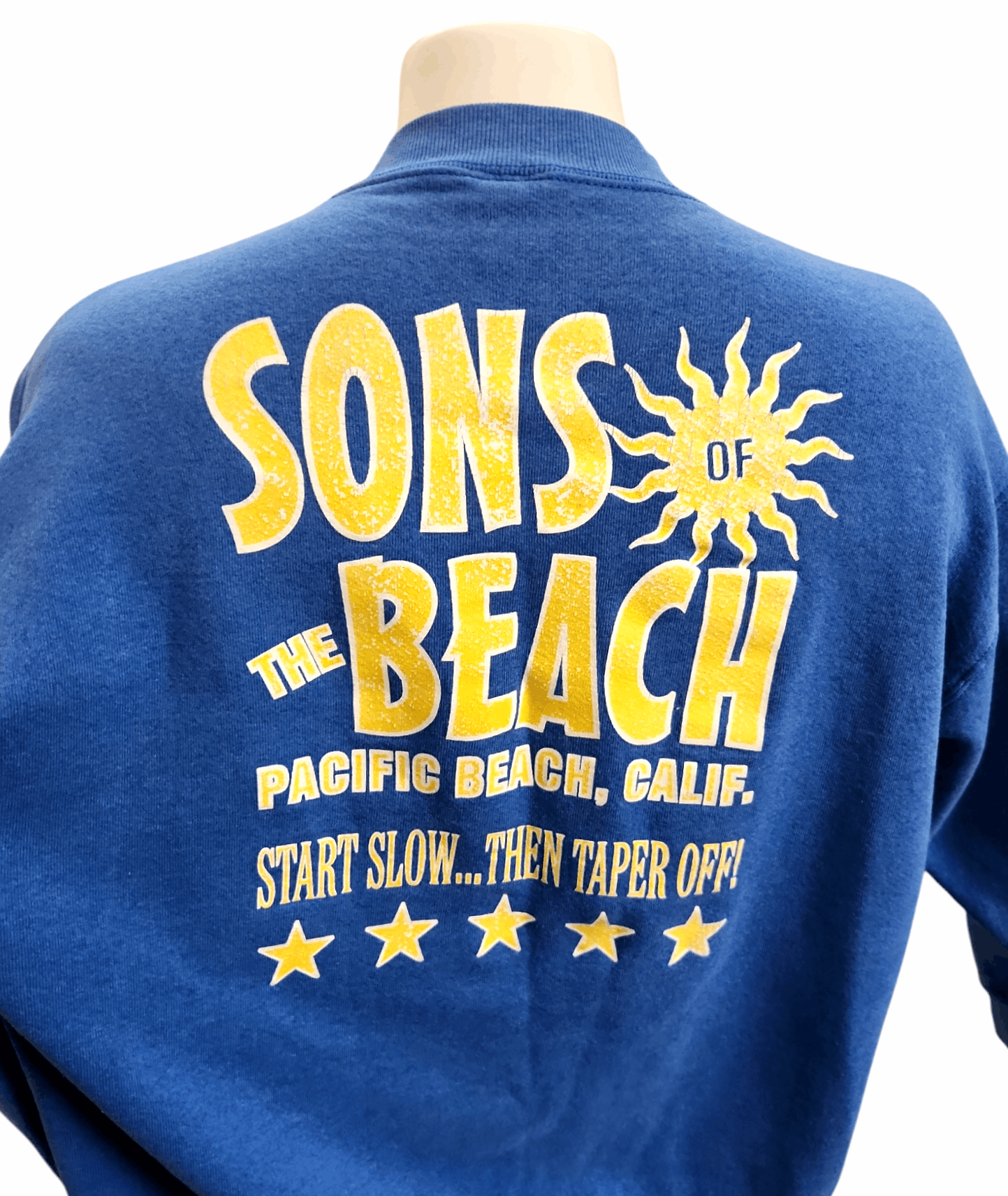 Fruit Of The Loom Vintage Fruit of the Loom Tag 90s Sons of the beach pacific Size US XL / EU 56 / 4 - 4 Thumbnail
