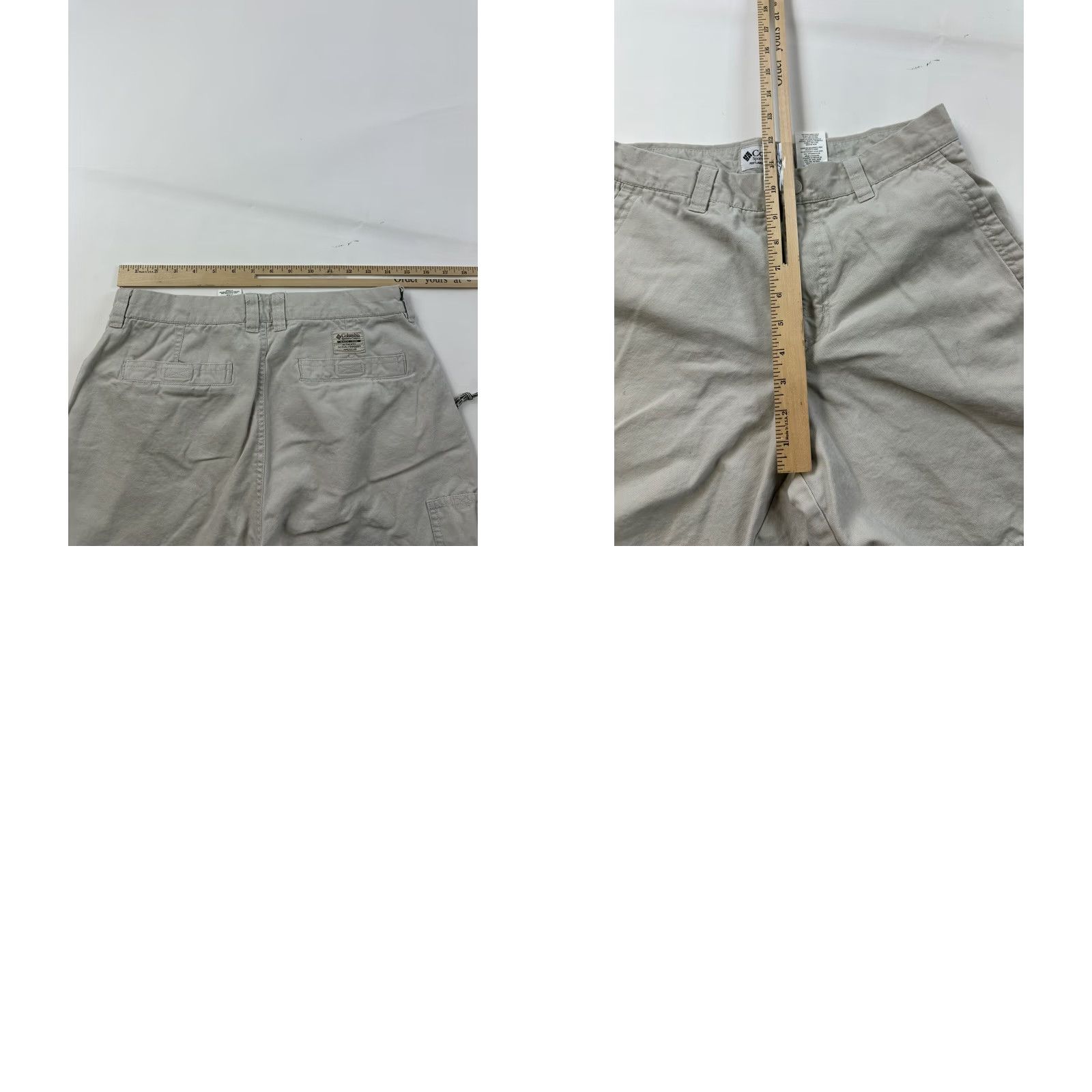 Vintage VINTAGE Columbia Shorts Women’s 10 Khakis Chino Hiking -2 Beige Regular 7in Inseam Pockets Breathable Fish Outdoor Casual Activewear Travel Womens Size 32" / US 10 / IT 46 - 8 Thumbnail