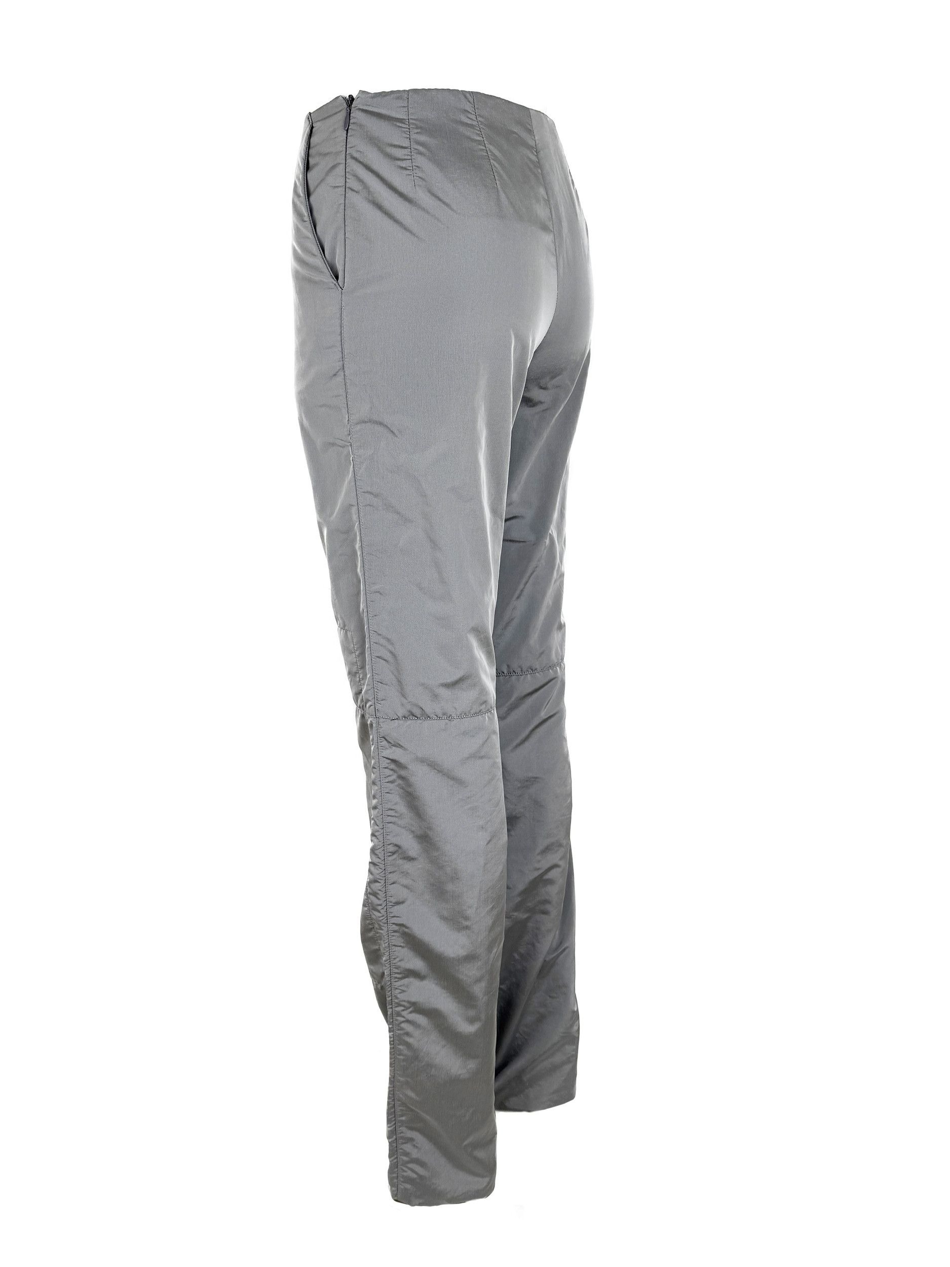 Emporio Armani Emporio Armani F/W 1999 Runway Cargo Nylon Pants Size 38 XS Size 26" / US 2 / IT 38 - 4 Thumbnail