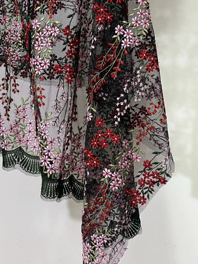 Comme des Garcons Comme Des Garcons Embroidered irregular dress Size S / US 4 / IT 40 - 5 Thumbnail