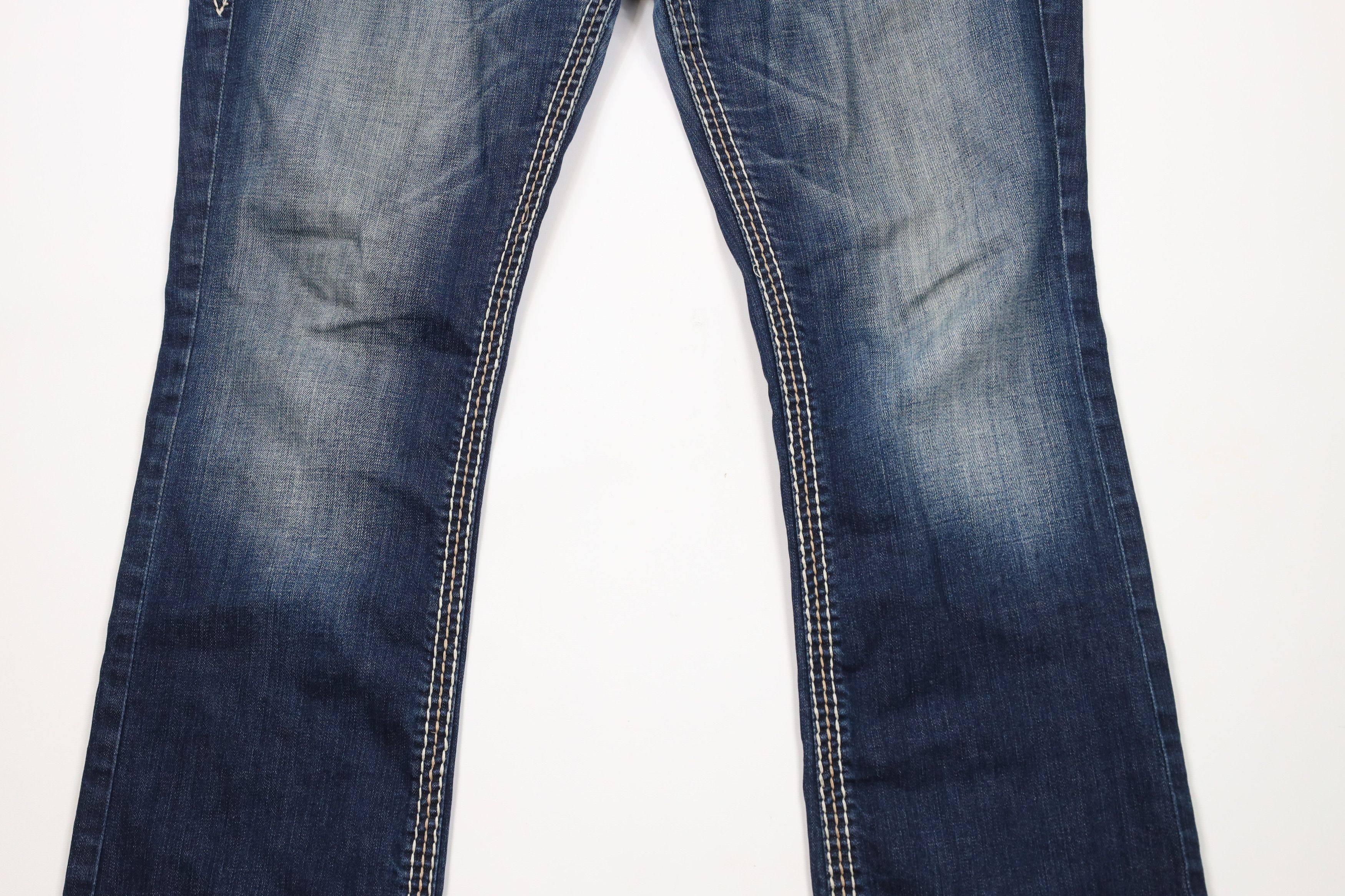 Rock Revival × Vintage Rock Revival Thick Stitch Jenna Bootcut Denim Jeans AS IS Size 34" / US 12 / IT 48 - 3 Thumbnail