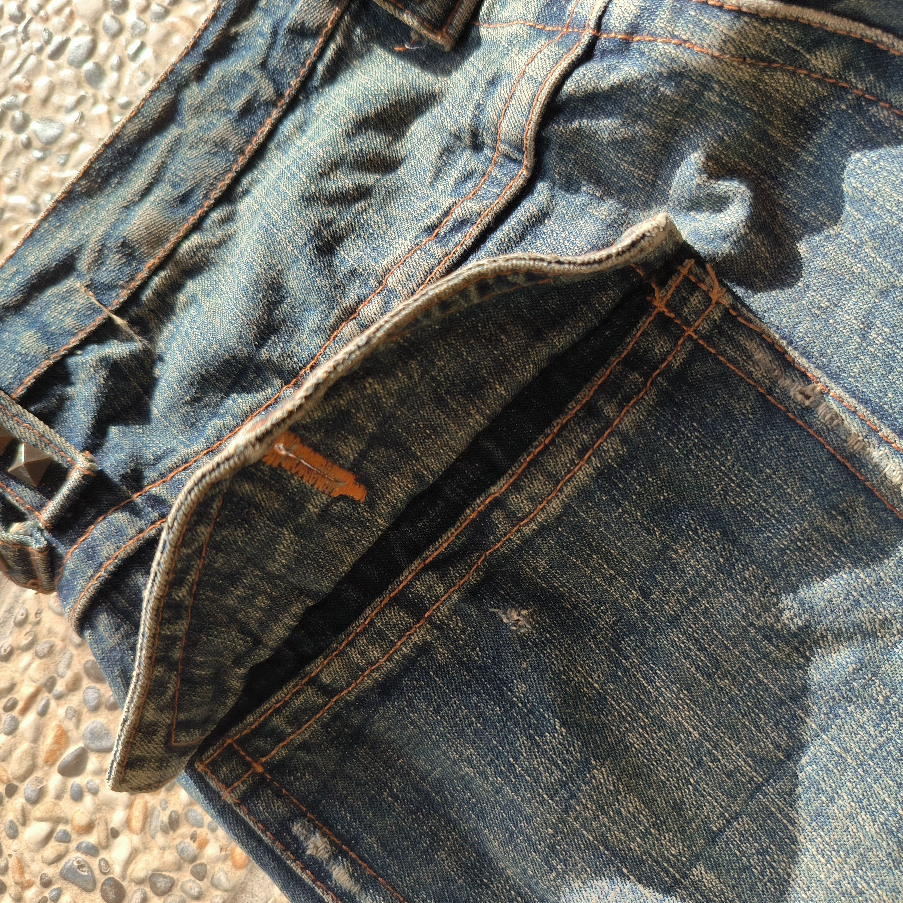 LOWBOX Vintage 2000s LOWBLOX Flared Jeans Size US 33 - 10 Thumbnail