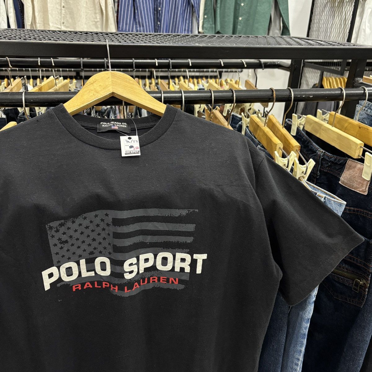 Ralph Lauren Sport Vtg Ralph Laurne Sport Tee Size US L / EU 52-54 / 3 - 2 Thumbnail