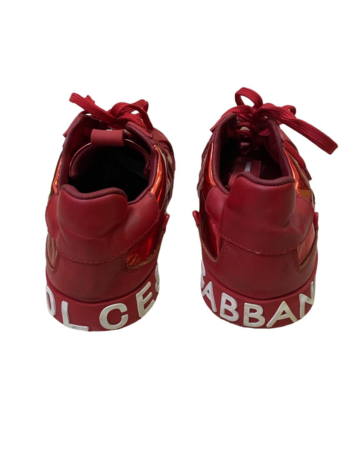 Dolce & Gabbana Dolce&Gabbana Portofino Leather Low Sneakers Size US 8.5 / EU 41-42 - 1 Thumbnail