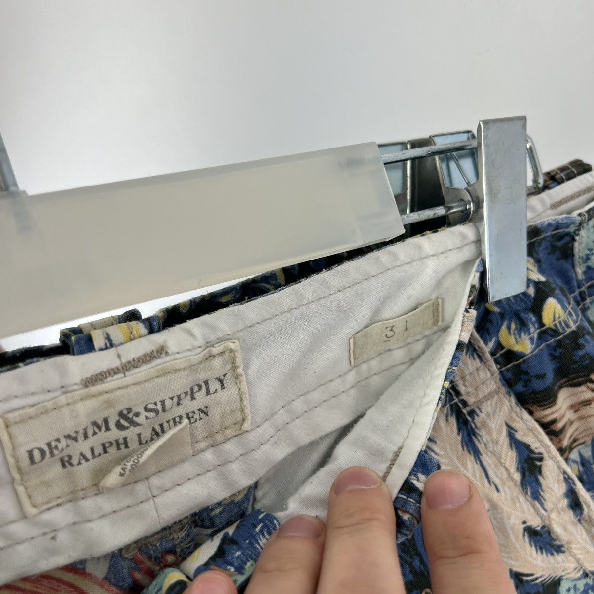 Denim & Supply Ralph Lauren Vintage Y2K Denim & Supply Ralph Lauren Floral Cargo Shorts Size US 31 - 5 Thumbnail