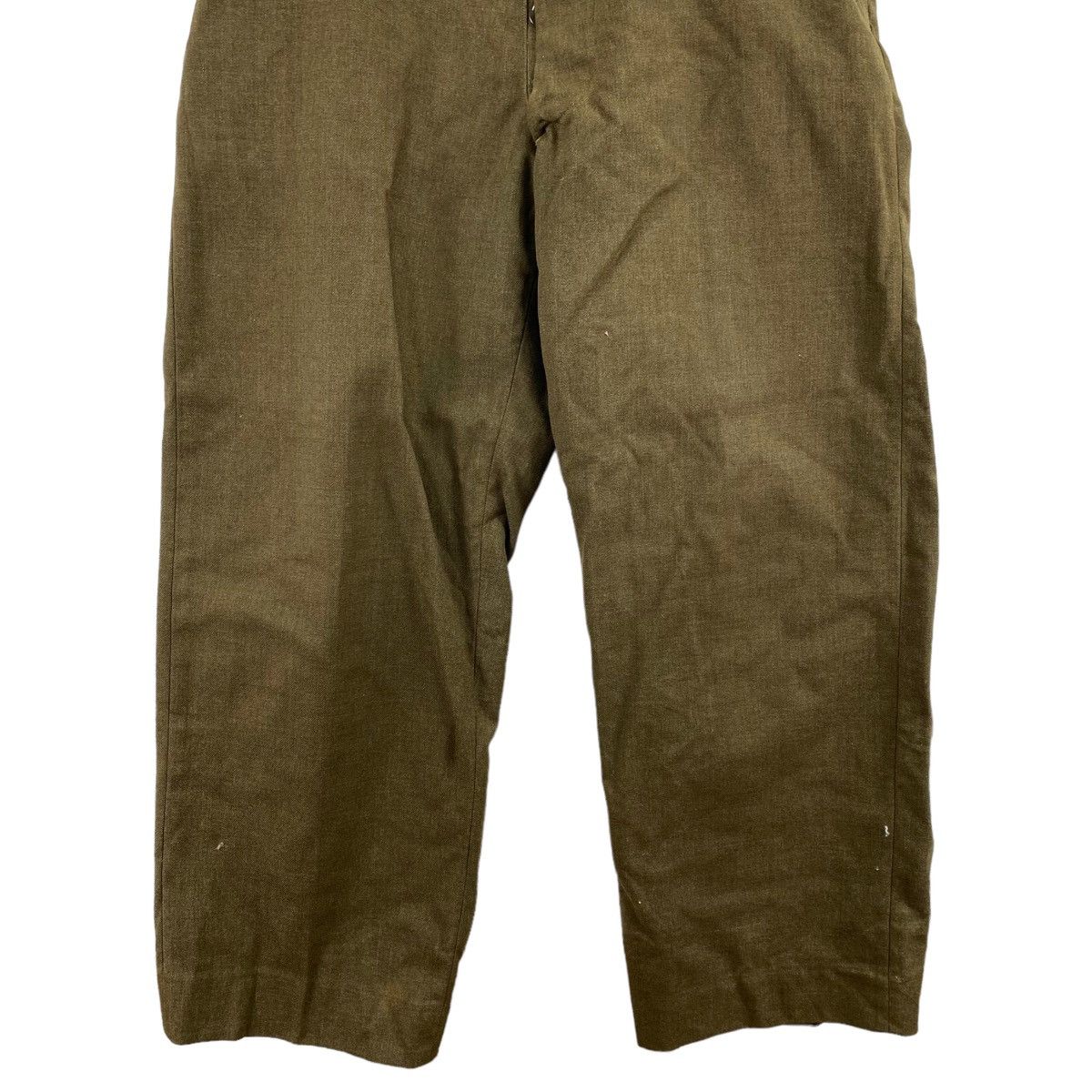 Vintage Vintage 60s USA WW2 Utility Army Soldier Wool Pant Size US 30 / EU 46 - 3 Thumbnail