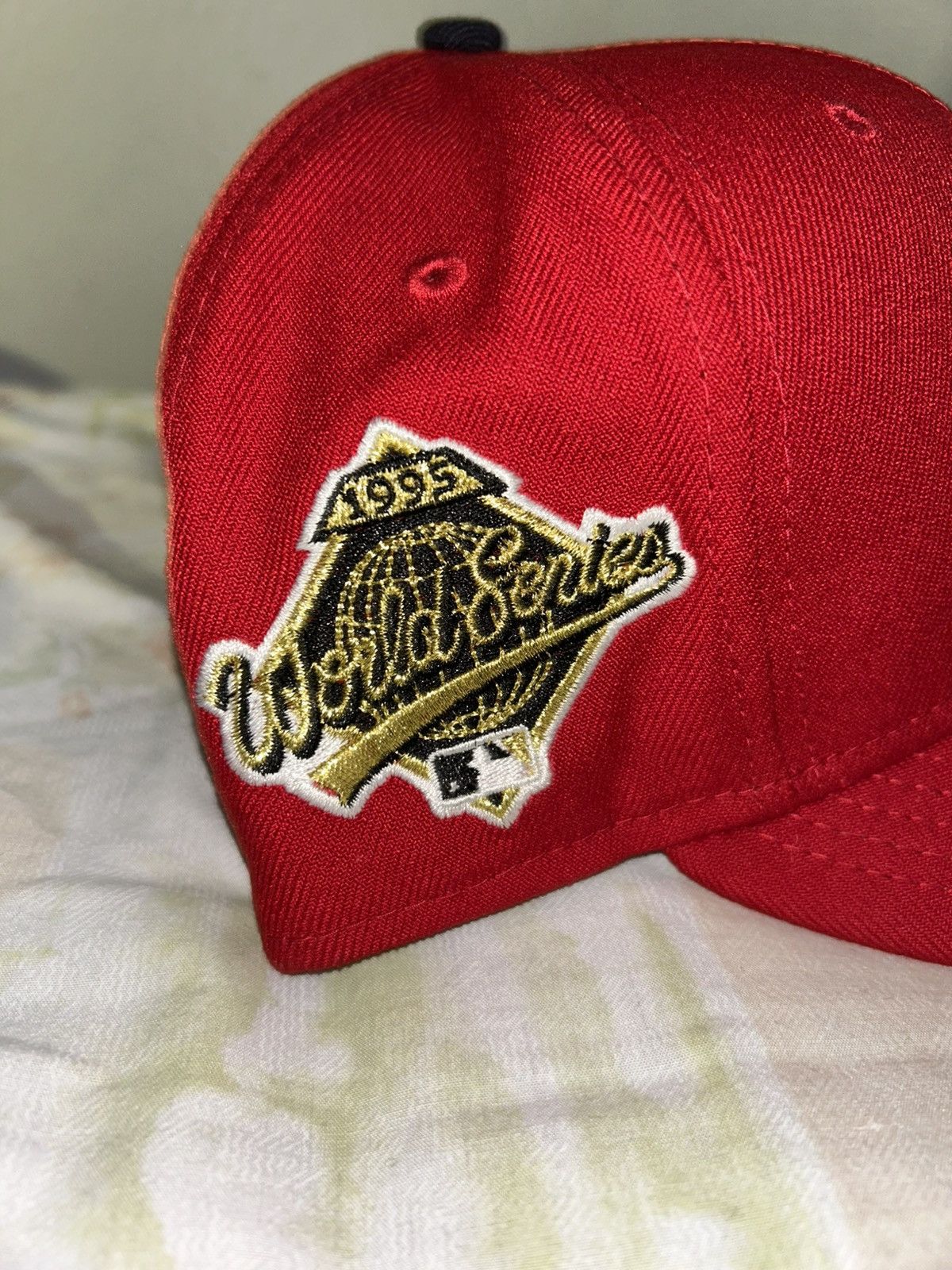 Hat Club × MyFitteds × New Era Cleveland Indians Chief Wahoo 7 1/8 Red Size ONE SIZE - 3 Thumbnail