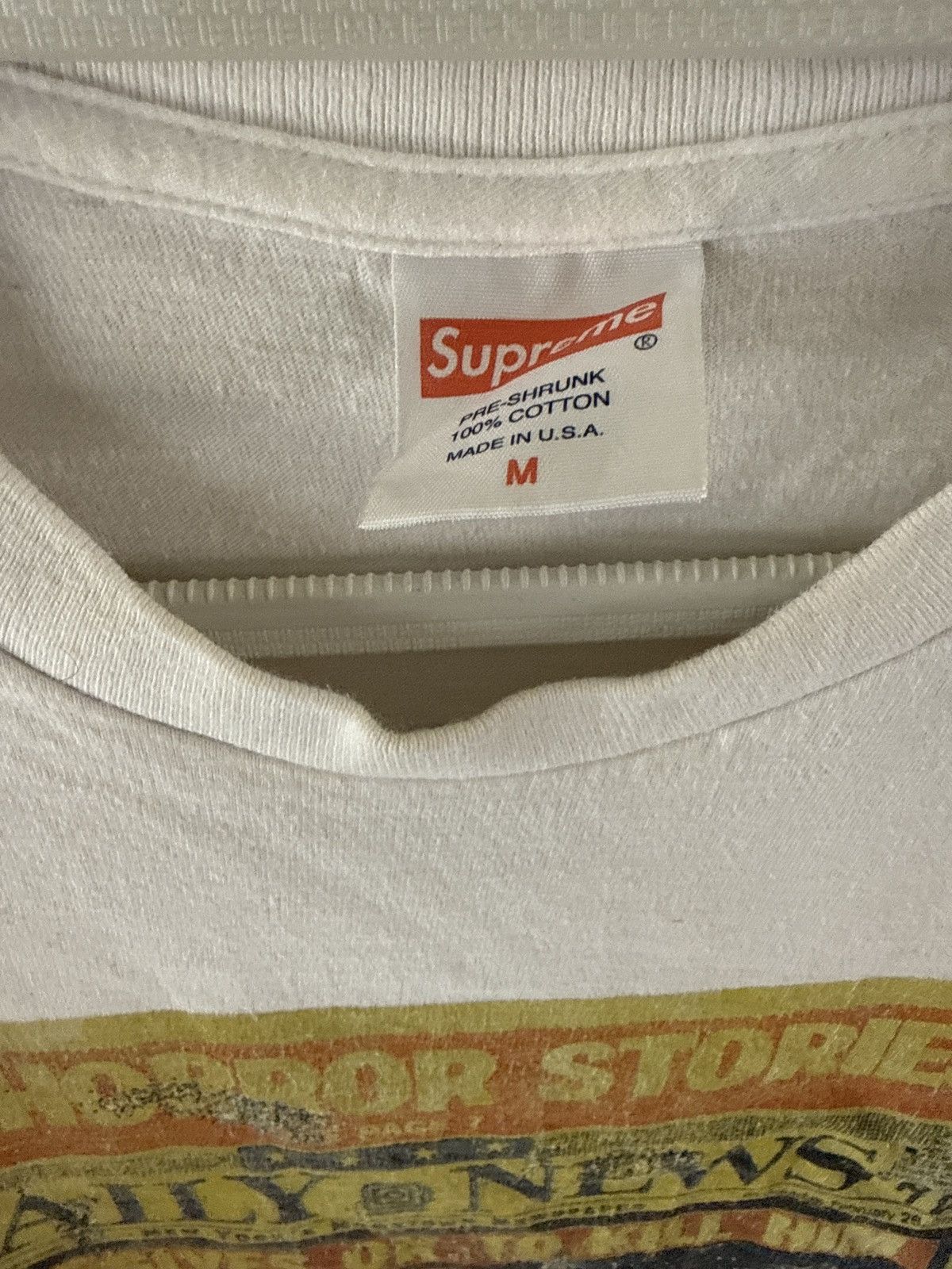 Supreme Supreme Dash Snow T-Shirt Size US M / EU 48-50 / 2 - 4 Thumbnail