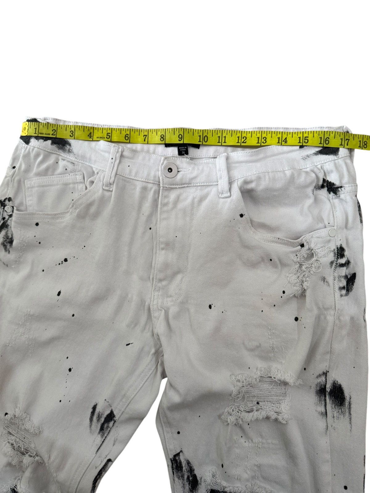 Japanese Brand × Kapital Japanese Brand Novamen Distressed Bandana Destroyed Jeans Size US 34 / EU 50 - 3 Thumbnail