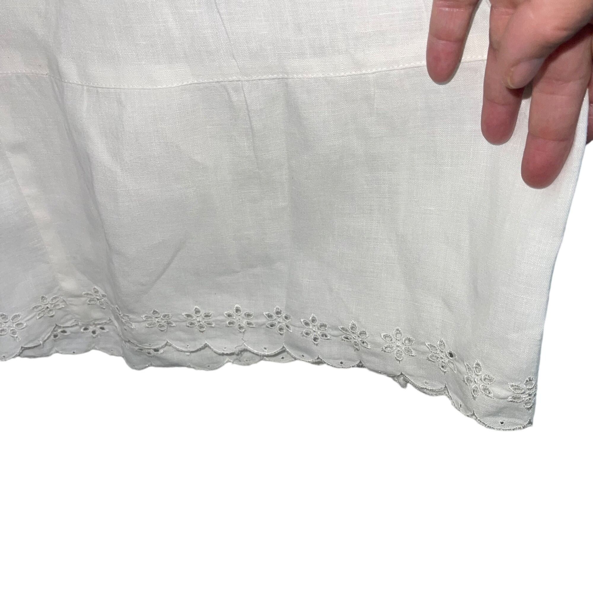 Other Bloomingdales Womens Pants Size Large White Size 27" / US 4 / IT 40 - 7 Thumbnail