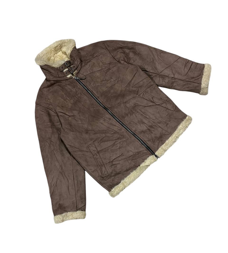 Designer Bxbk by first down faux leather winter season jacket Size US L / EU 52-54 / 3 - 2 Thumbnail