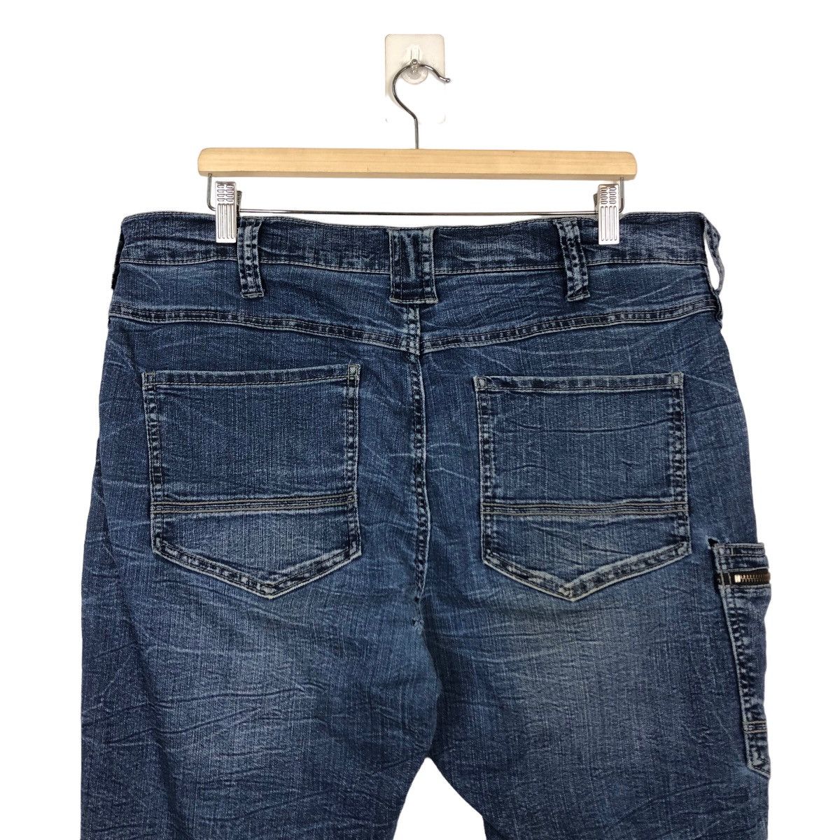 Hysteric Glamour 🔥Bush Pocket Cargo Denim Jeans Grancisco Japan Size US 36 / EU 52 - 7 Thumbnail