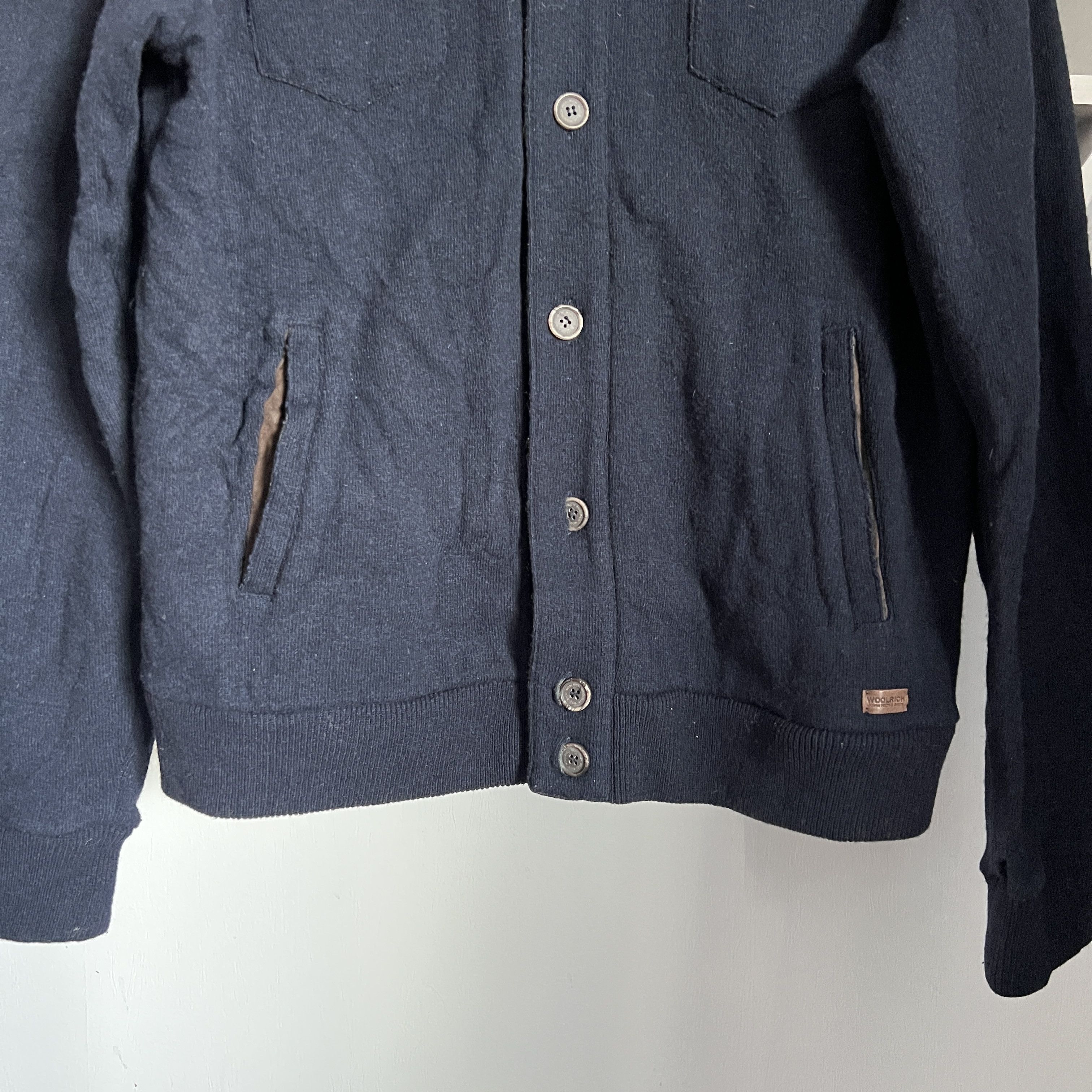 Woolrich Woolen Mills WOOLRICH Blue Wool Button Jacket Cardigan Size XL / 2XL Size US XXL / EU 58 / 5 - 8 Thumbnail