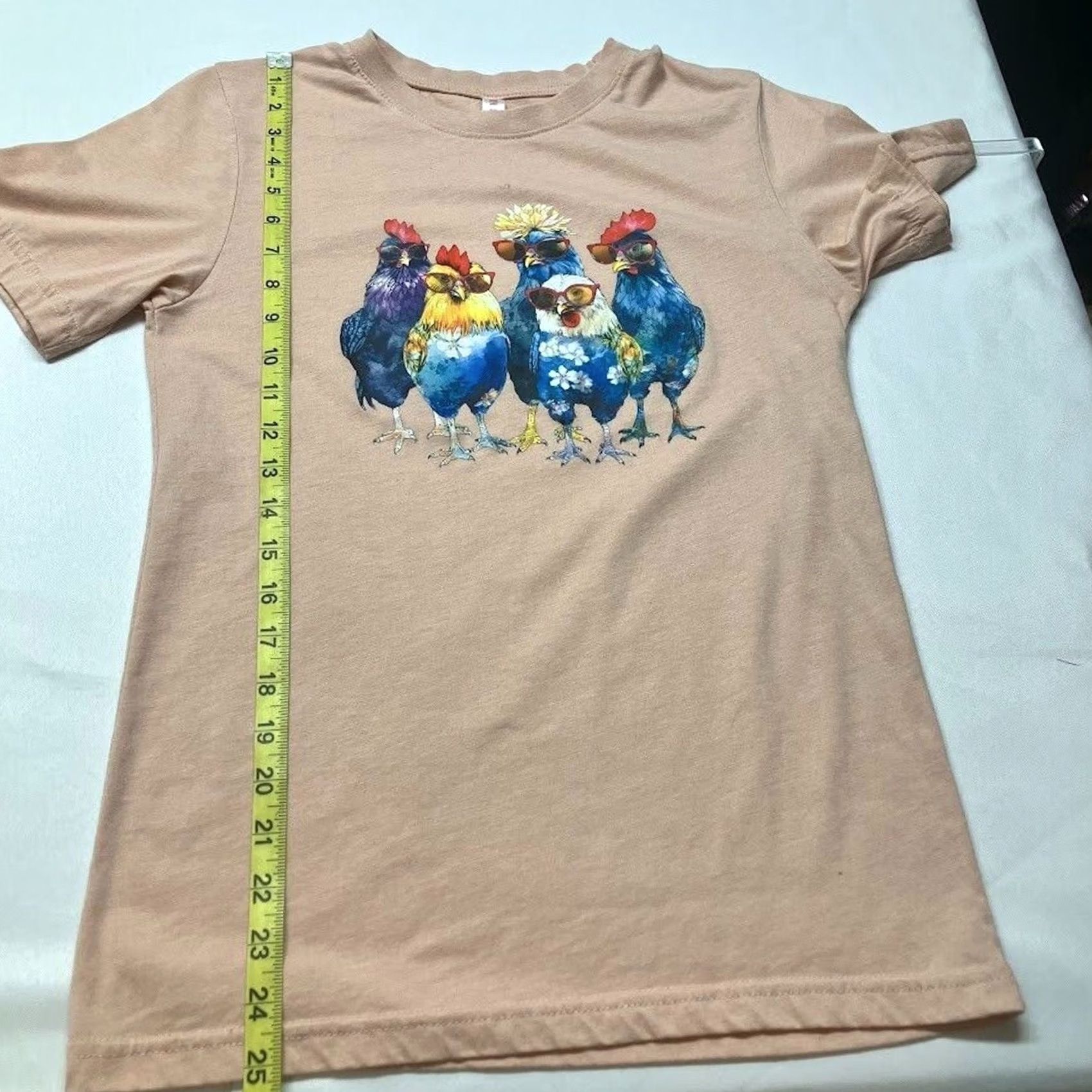 Vintage Funny Chickens Wearing Sunglasses Easter T-Shirt Size S Women's Size S / US 4 / IT 40 - 6 Thumbnail
