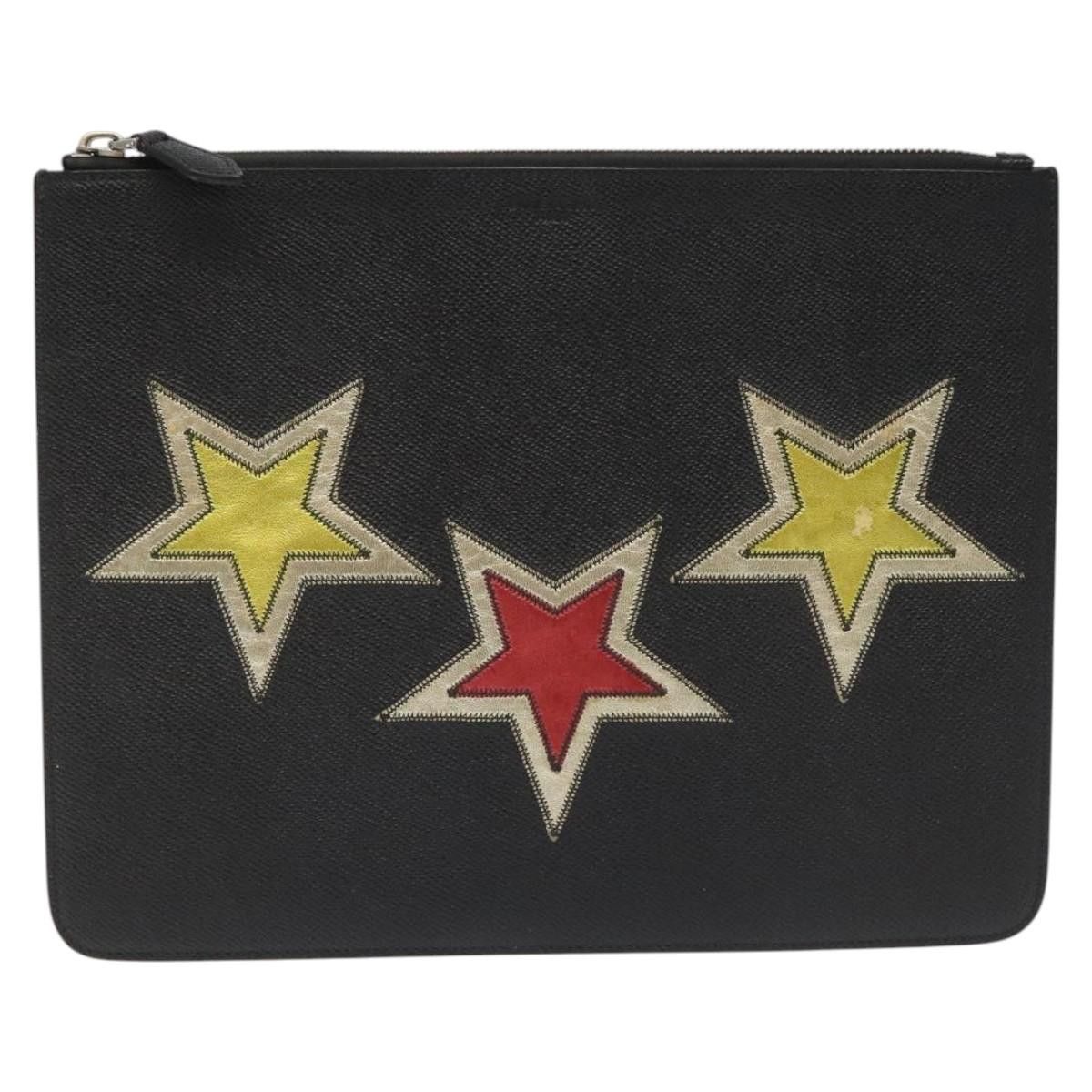 Givenchy Black Leather Clutch Bag (Pre-Owned) Size ONE SIZE - 1 Thumbnail