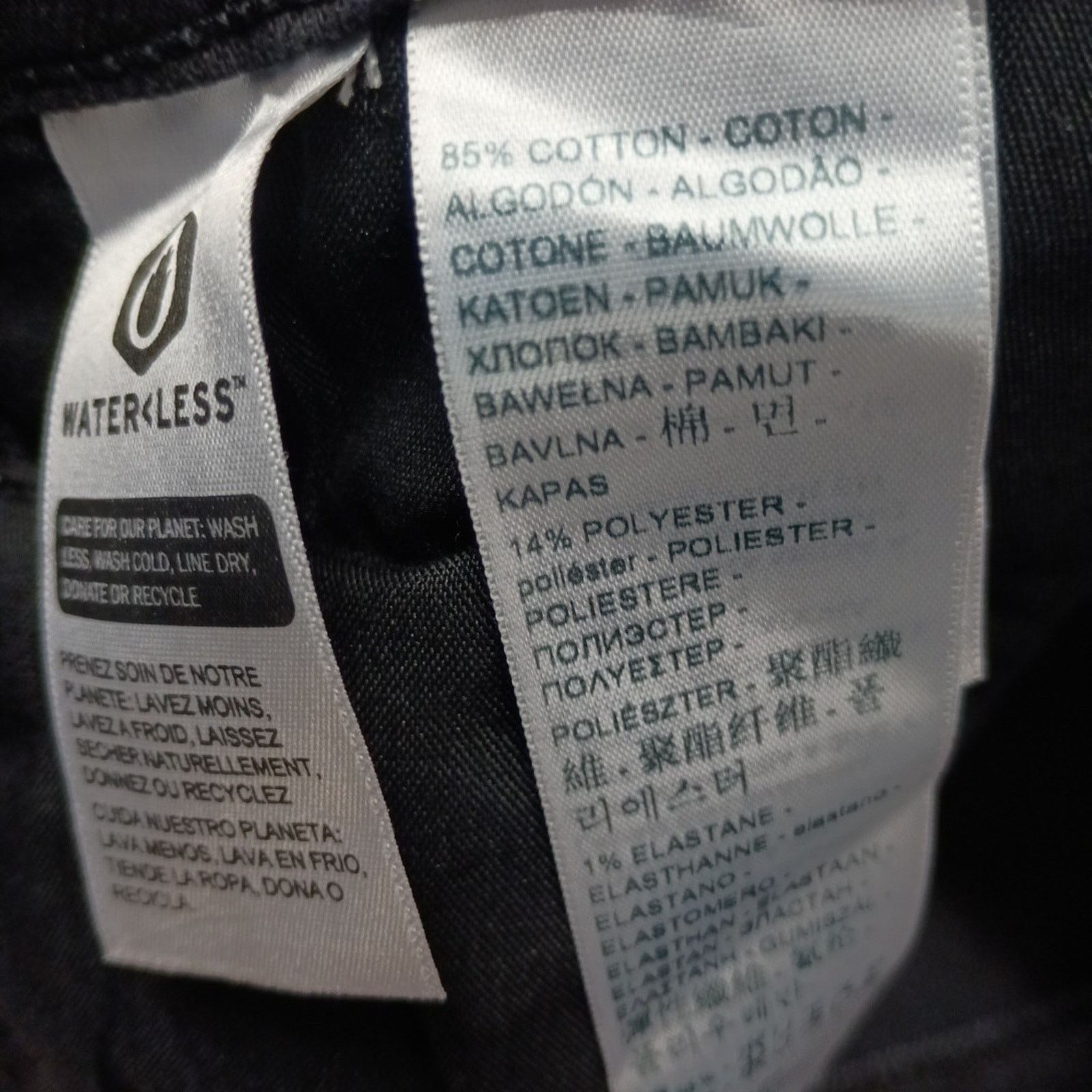 Levi's Levi Strauss Ribcage Straight Button Fly Black Jeans 24W Size 42" / US 20 - 9 Thumbnail
