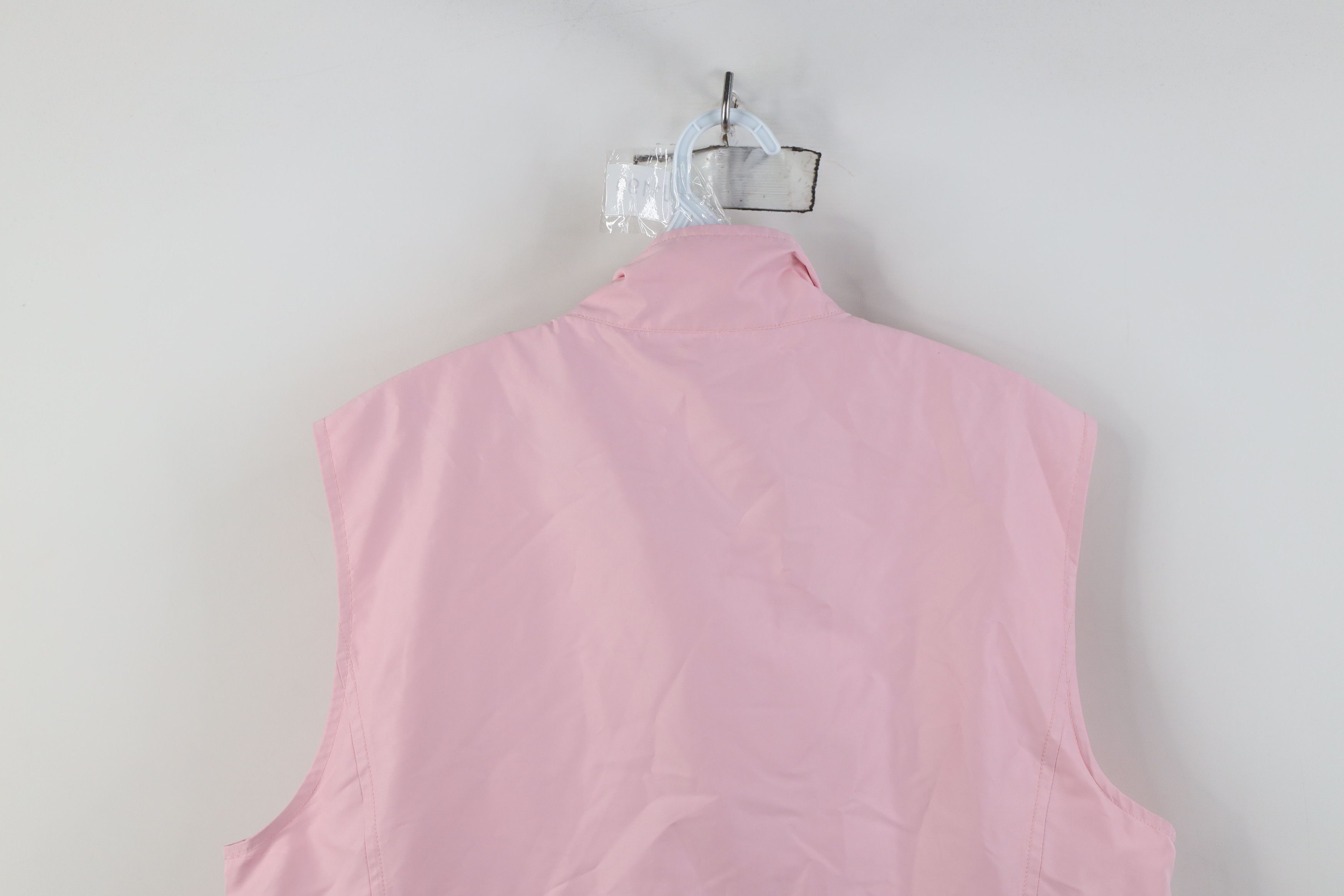 Vintage Vintage 90s Magnolia Lane August Golf Vest Jacket Pink Size L / US 10 / IT 46 - 14 Thumbnail