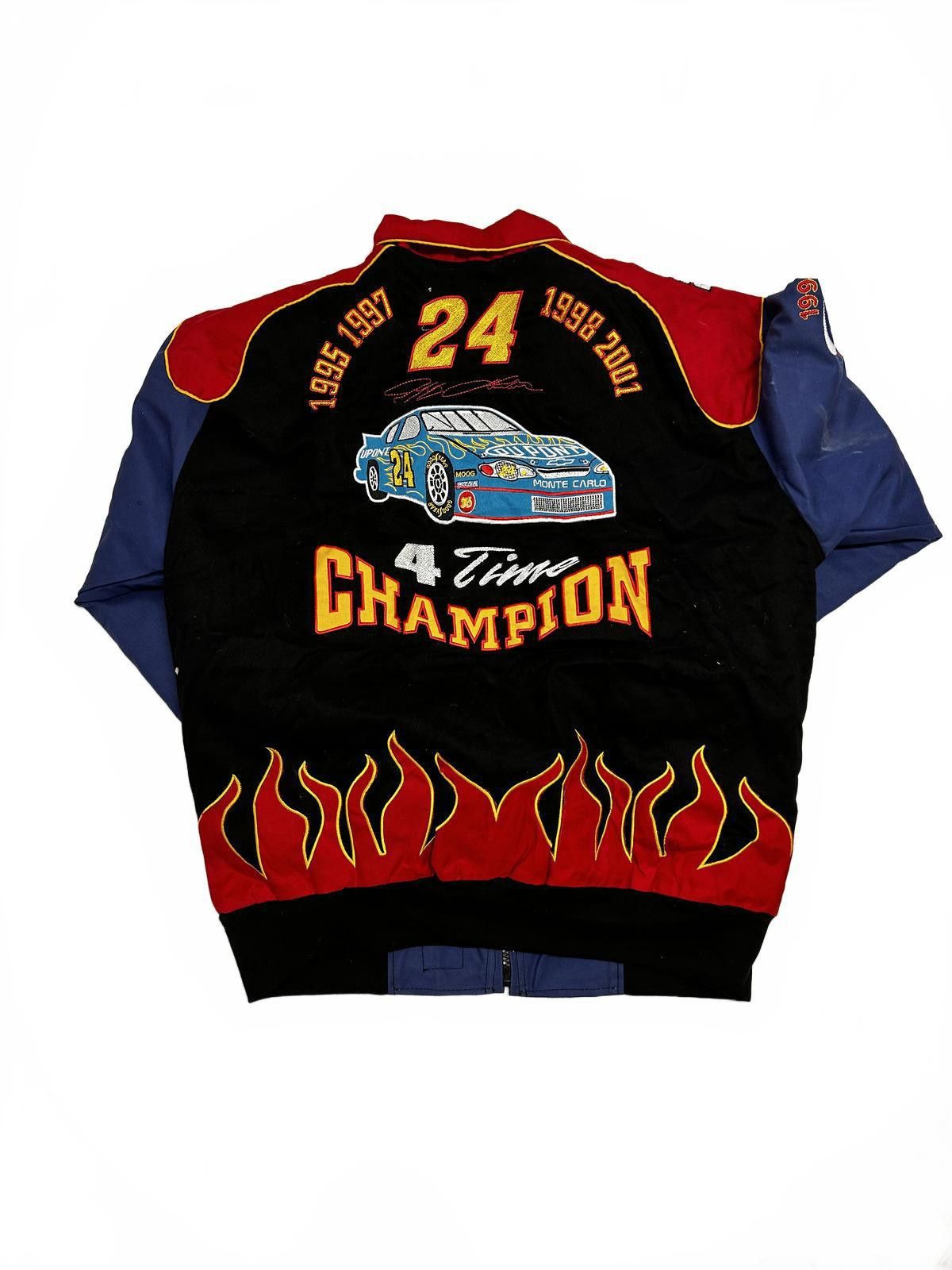 NASCAR Vintage Kyle Busch Champion Racing Jacket Large Size US L / EU 52-54 / 3 - 4 Thumbnail