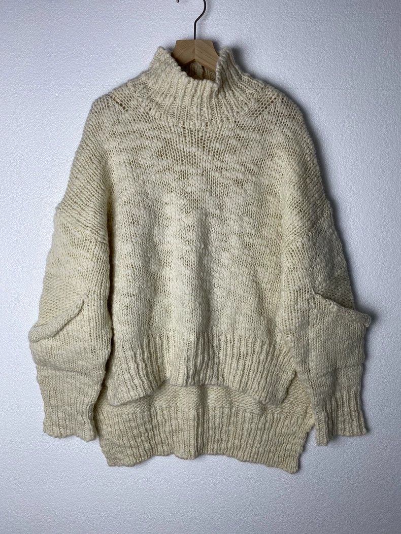 Y's Y's Cream wool cardigan sweater Size US M / EU 48-50 / 2 - 1 Thumbnail