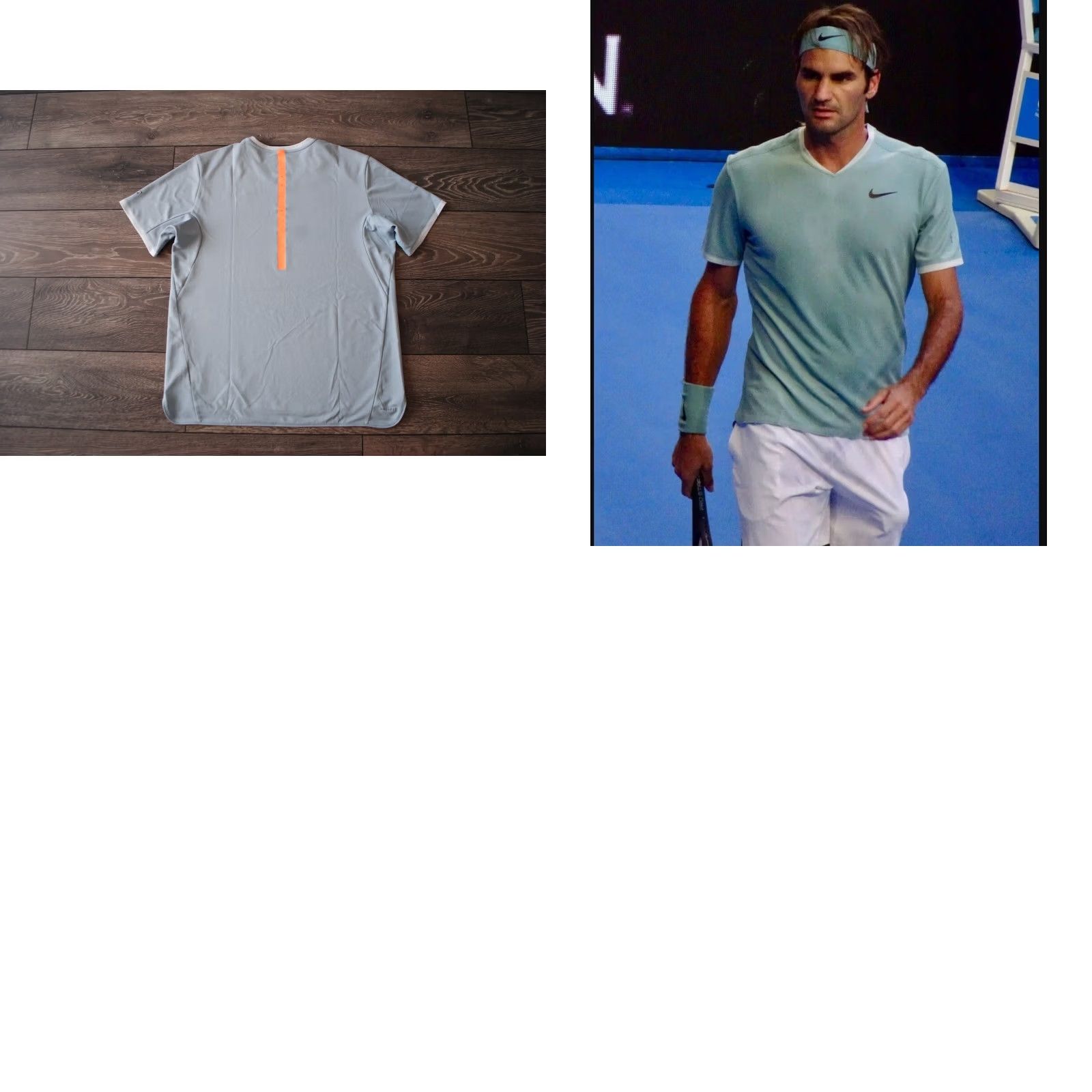 Nike NIKE ROGER FEDERER RF 2016 MONTE CARLO ROME MADRID TENNIS POLO SHIRT MEN XLARGE Size US XL / EU 56 / 4 - 8 Thumbnail