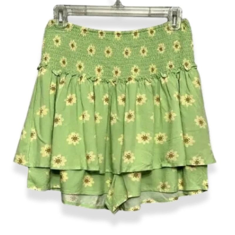 BP. BP Skort Daisy Floral Smocked Tiered Design Multicolor M Size 30" / US 8 / IT 44 - 2 Thumbnail