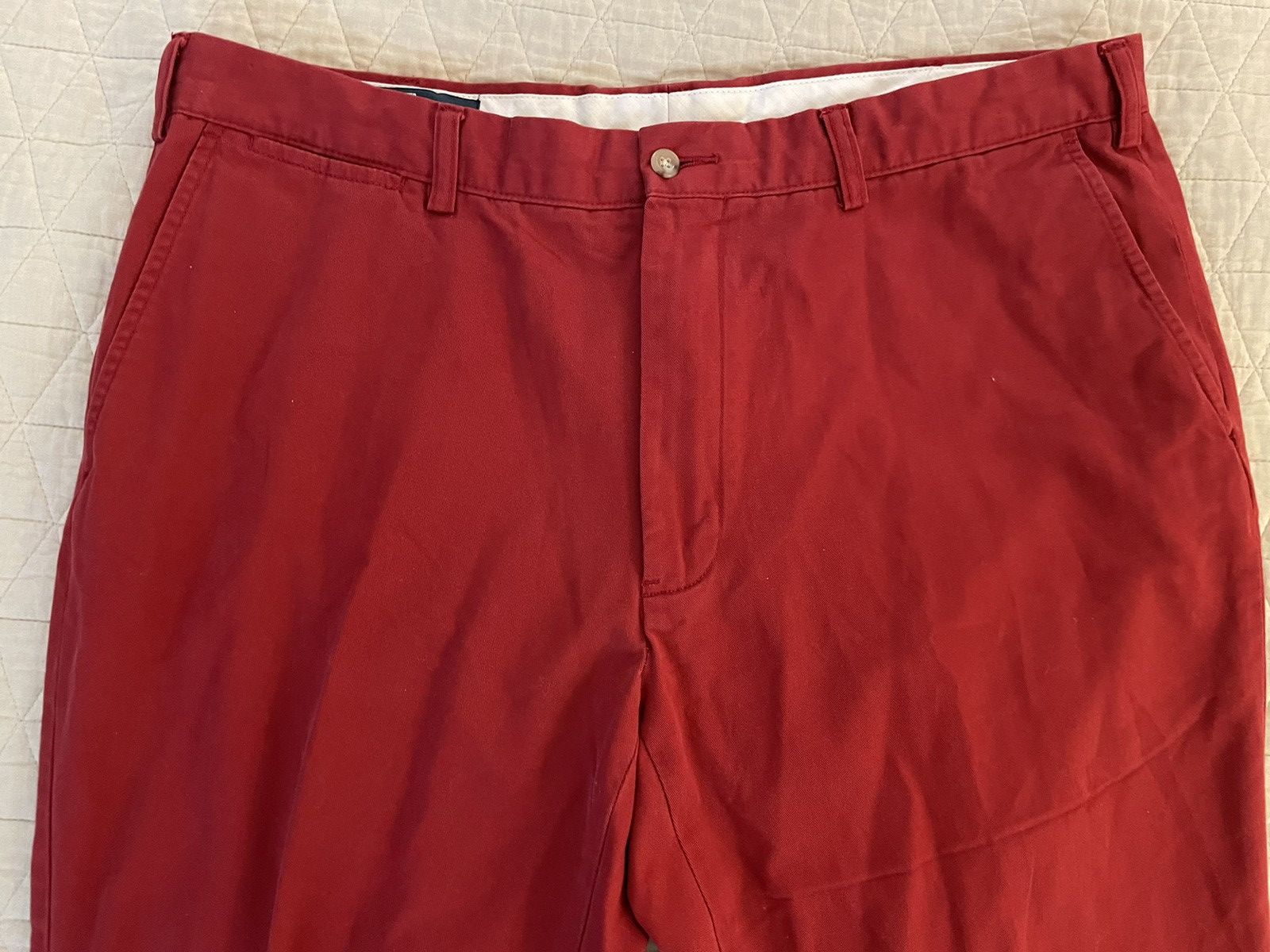 Polo Ralph Lauren The Iconic Flat Front Chino Pant Size US 38 / EU 54 - 3 Thumbnail