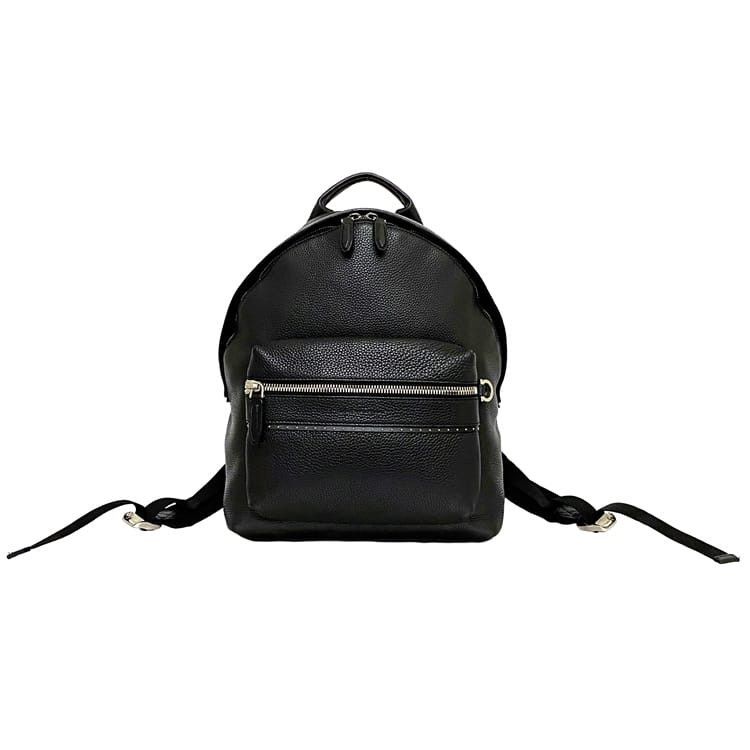 Salvatore Ferragamo SALVATORE FERRAGAMO Backpack Black Leather Size ONE SIZE - 1 Thumbnail