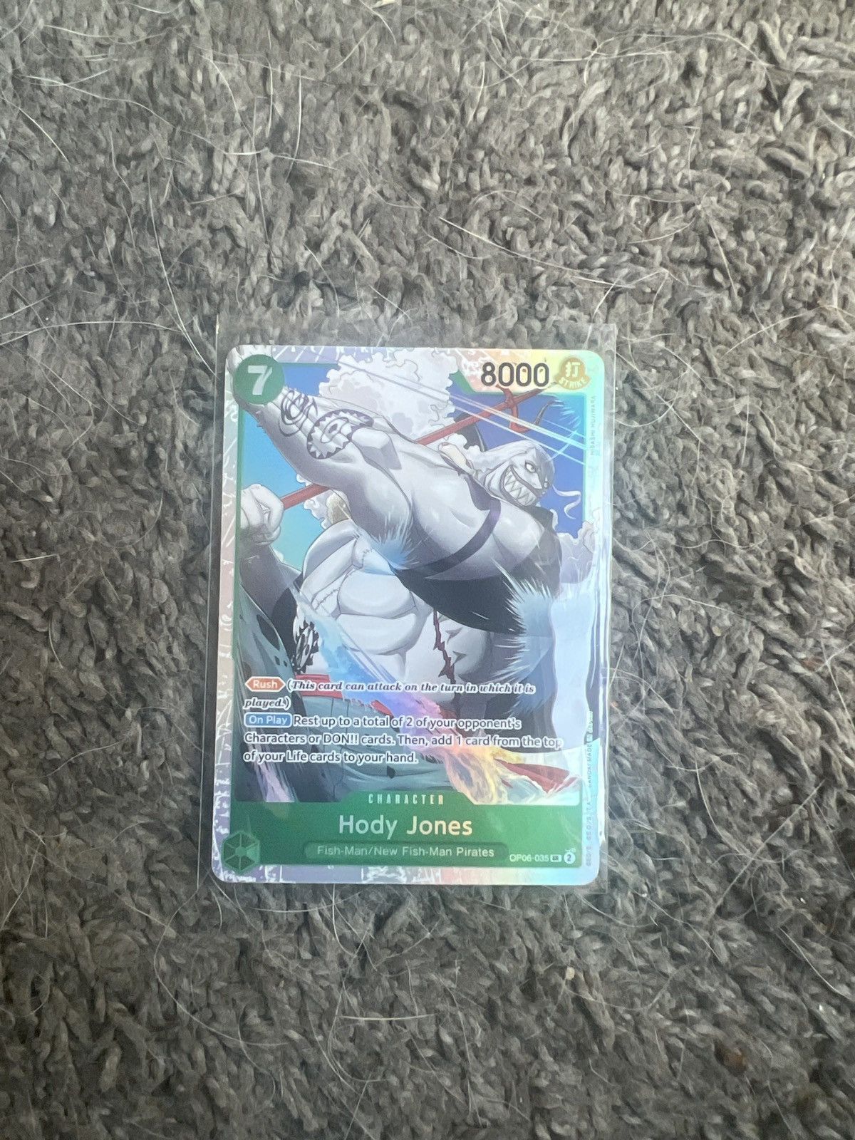 One Piece One Piece Hody Jones Card Size ONE SIZE - 1 Thumbnail