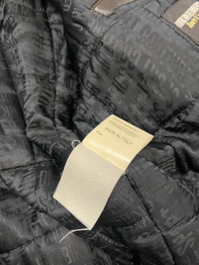 Dirk Bikkembergs AW2007 Dirk Bikkembergs Layered High Collar Brown Leather Jacket Size US M / EU 48-50 / 2 - 12 Thumbnail