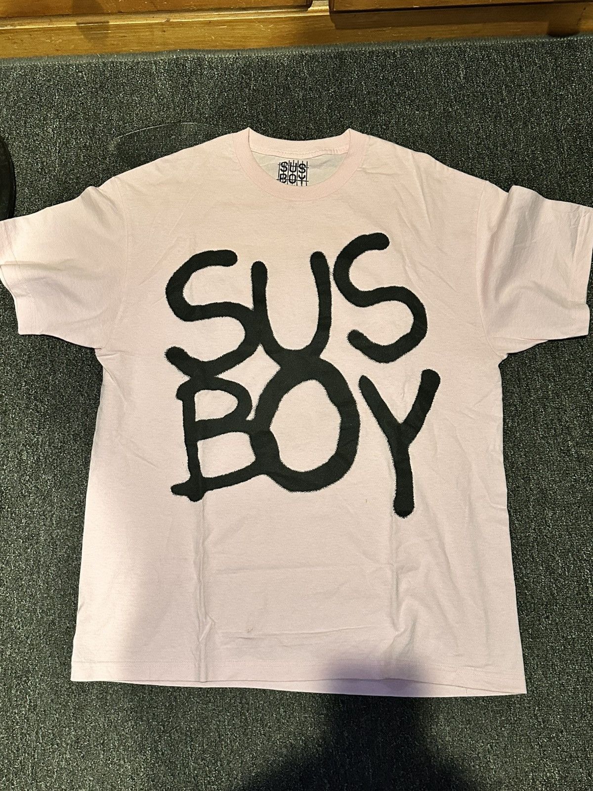 Lil Peep × Sus Boy Sus Boy OG Logo T-Shirt | Grailed