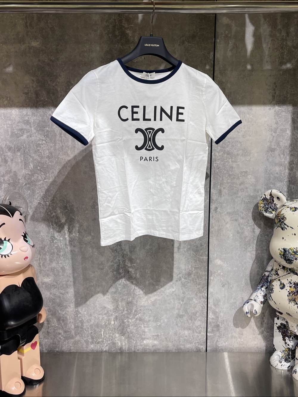 Celine Celine Triomphe Logo T-Shirt Size S Size S / US 4 / IT 40 - 1 Thumbnail