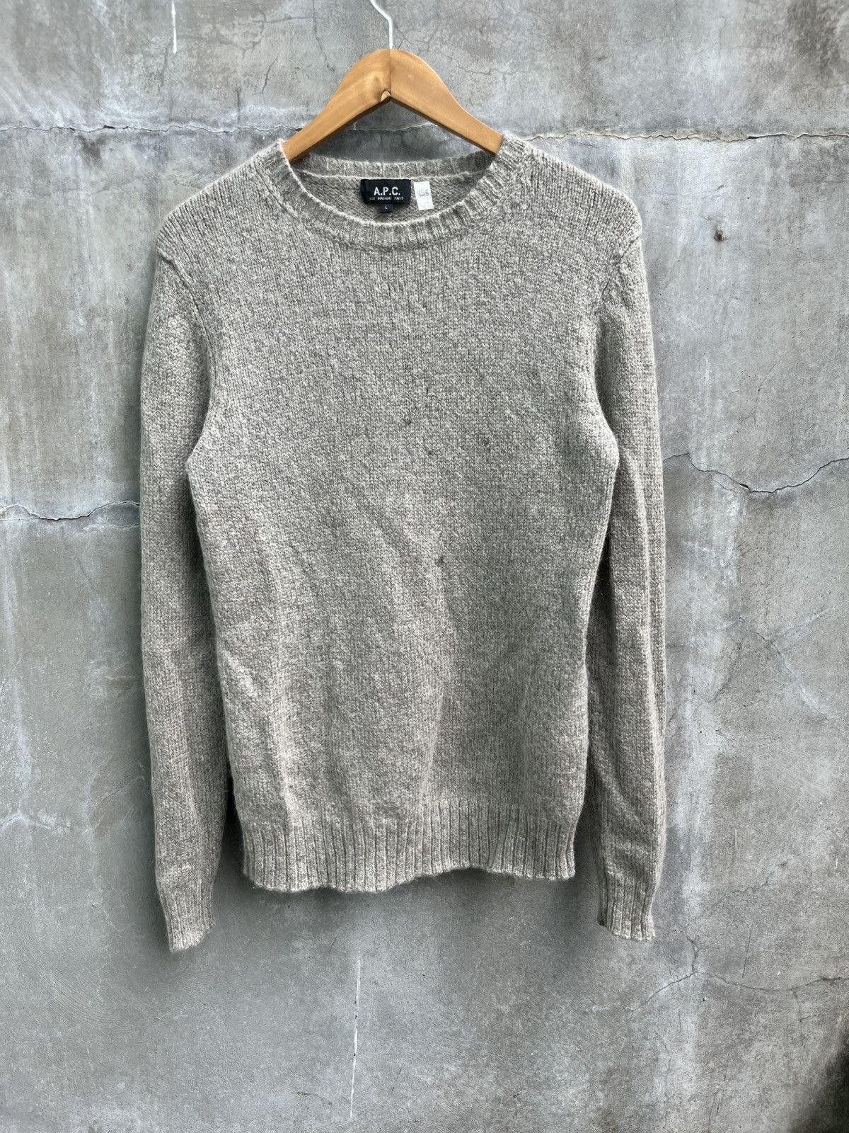 A.P.C. Wool Sweater Size US L / EU 52-54 / 3 - 1 Thumbnail
