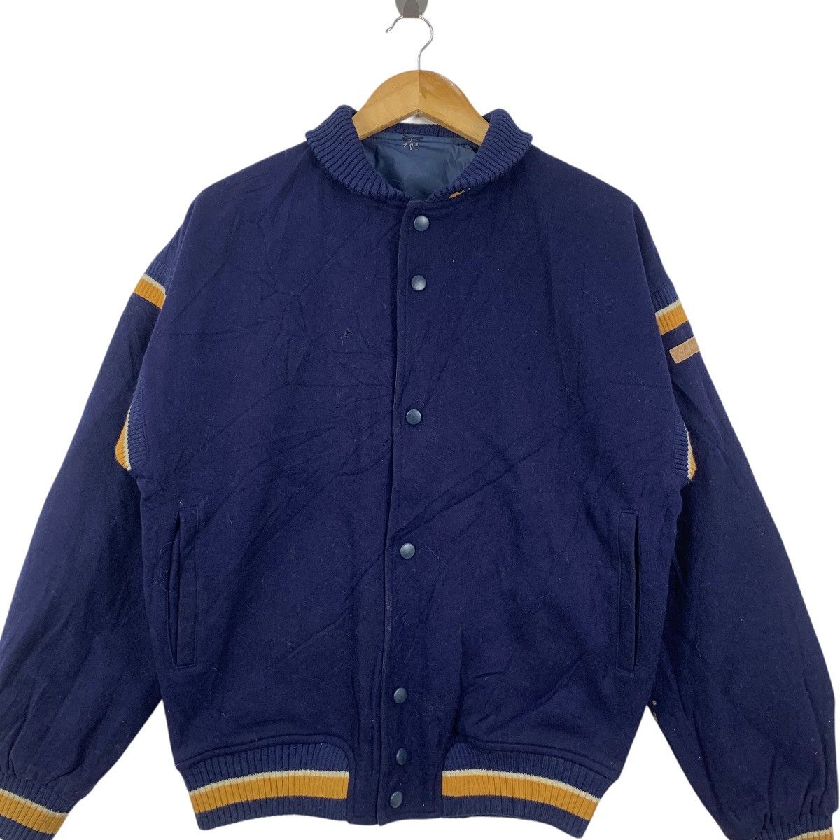 Mizuno Vintage 70’ MIZUNO WORLD WIN Baseball Varsity Jacket Bomber Size US L / EU 52-54 / 3 - 5 Thumbnail