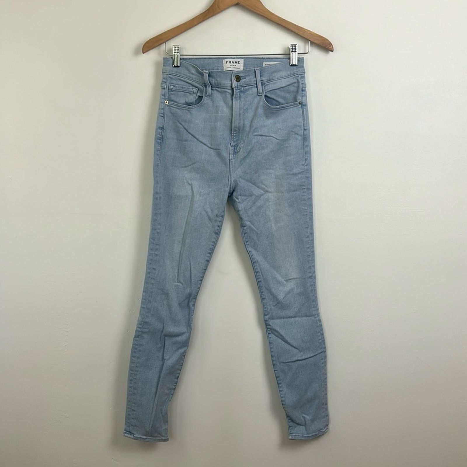 Frame Frame Denim Ali High Rise Cigarette Jeans Size 29" - 2 Thumbnail