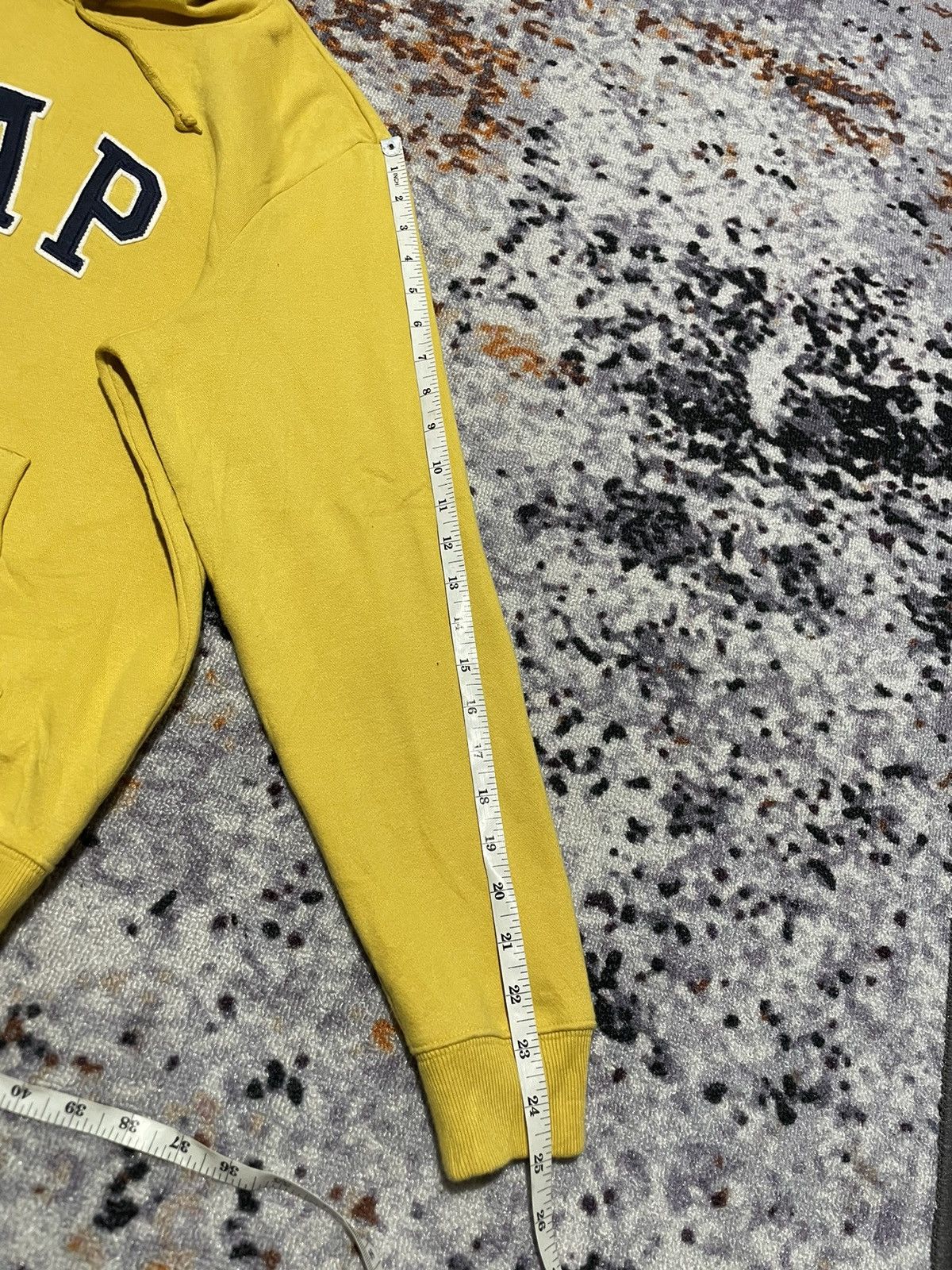 Gap × Japanese Brand RARE Item Gap Hoodie Yellow S to M fit L Size US S / EU 44-46 / 1 - 8 Thumbnail