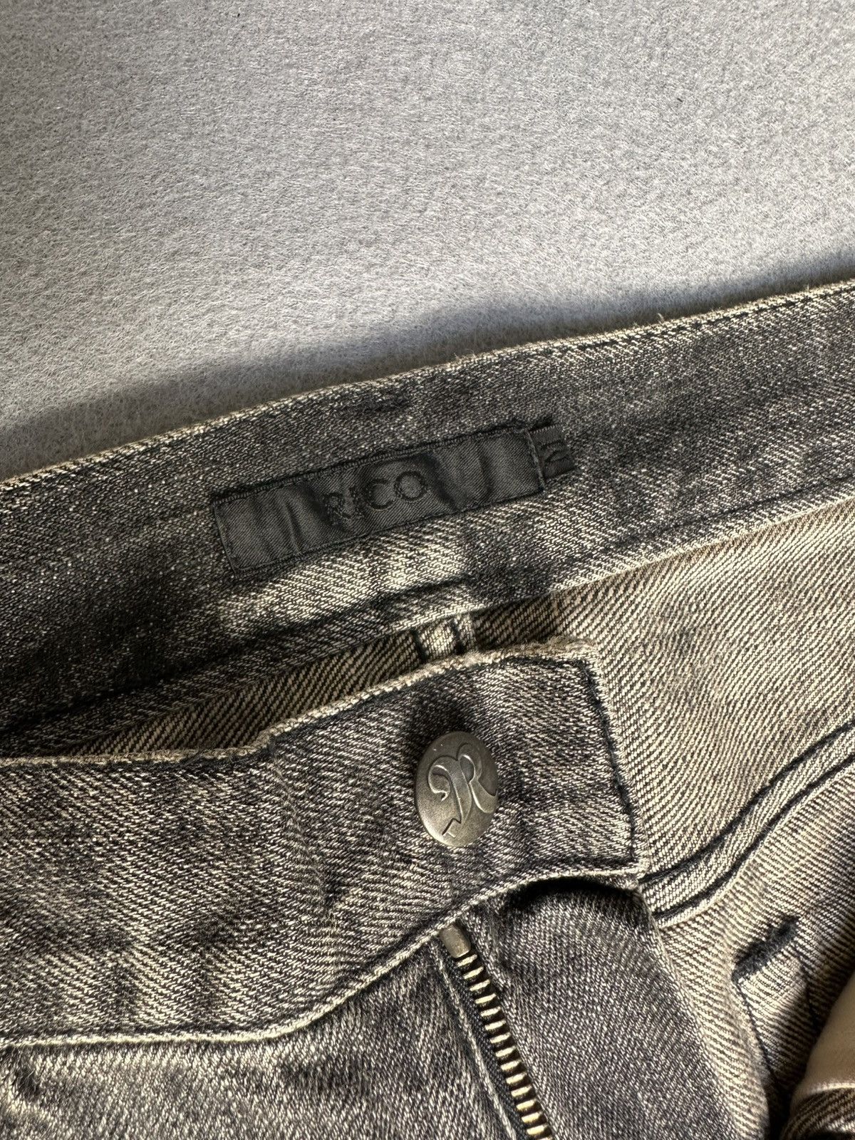 Japanese Brand Rico Japan Distressed Denim Size US 32 / EU 48 - 19 Thumbnail