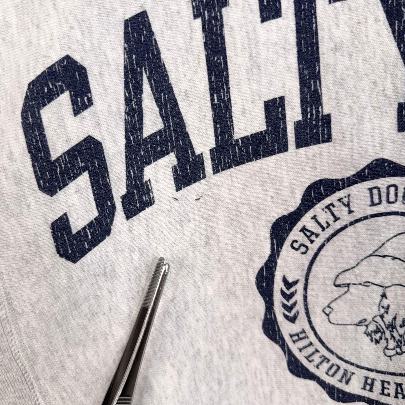 Champion Champion Sweatshirt Mens XS Gray Salty Dog Cafe Reverse Weave Fleece Graphic Size US XS / EU 42 / 0 - 5 Thumbnail