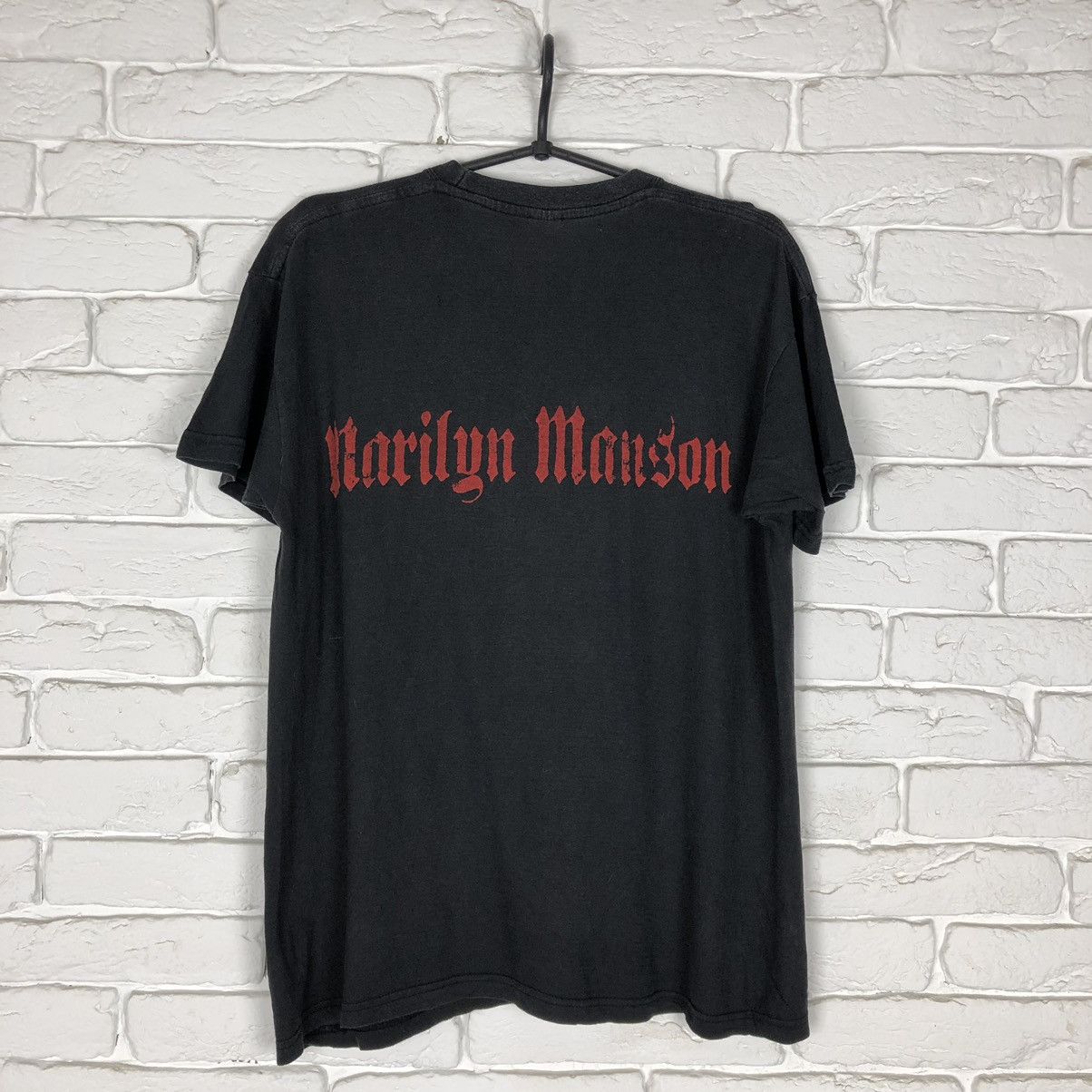 Band Tees Marilyn Manson 90’s vintage tee t shirt Size US M / EU 48-50 / 2 - 6 Thumbnail