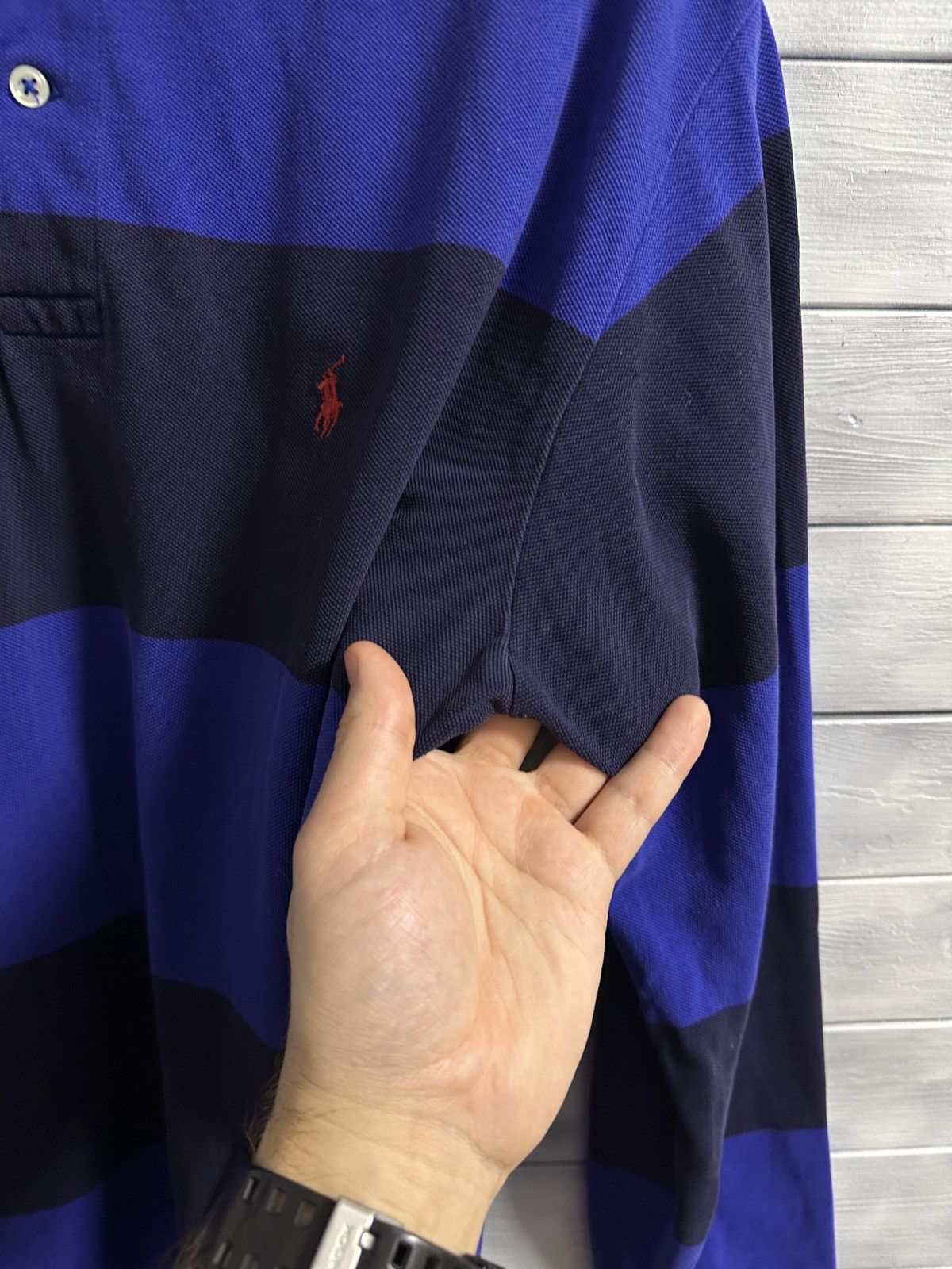 Polo Ralph Lauren Rare Vintage Polo Ralph Lauren Long-Sleeve Luxury Small logo Size US XL / EU 56 / 4 - 5 Thumbnail