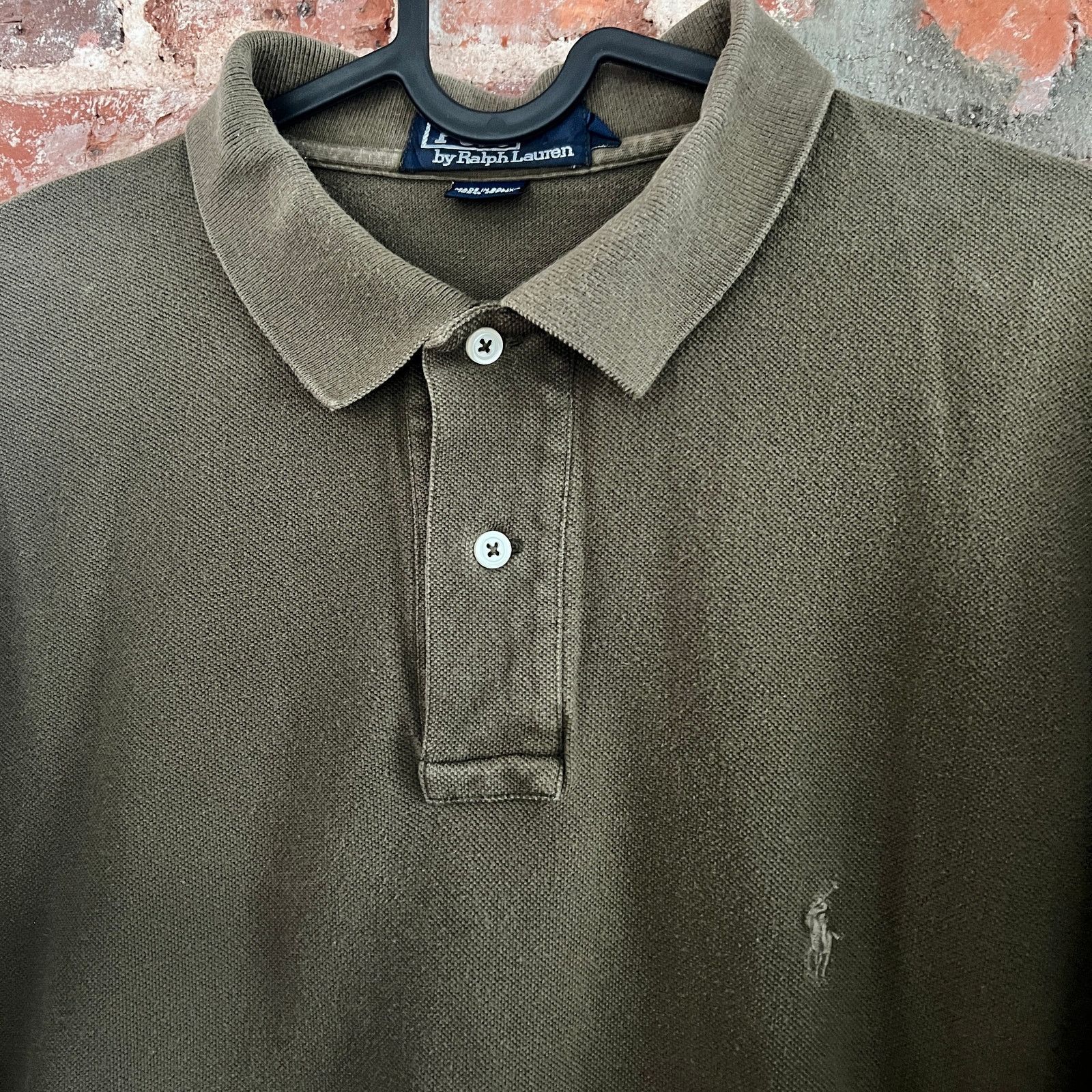 Polo Ralph Lauren Polo Ralph Lauren Men's Olive Green Shirt Size L 21.5x28 Size US L / EU 52-54 / 3 - 1 Thumbnail
