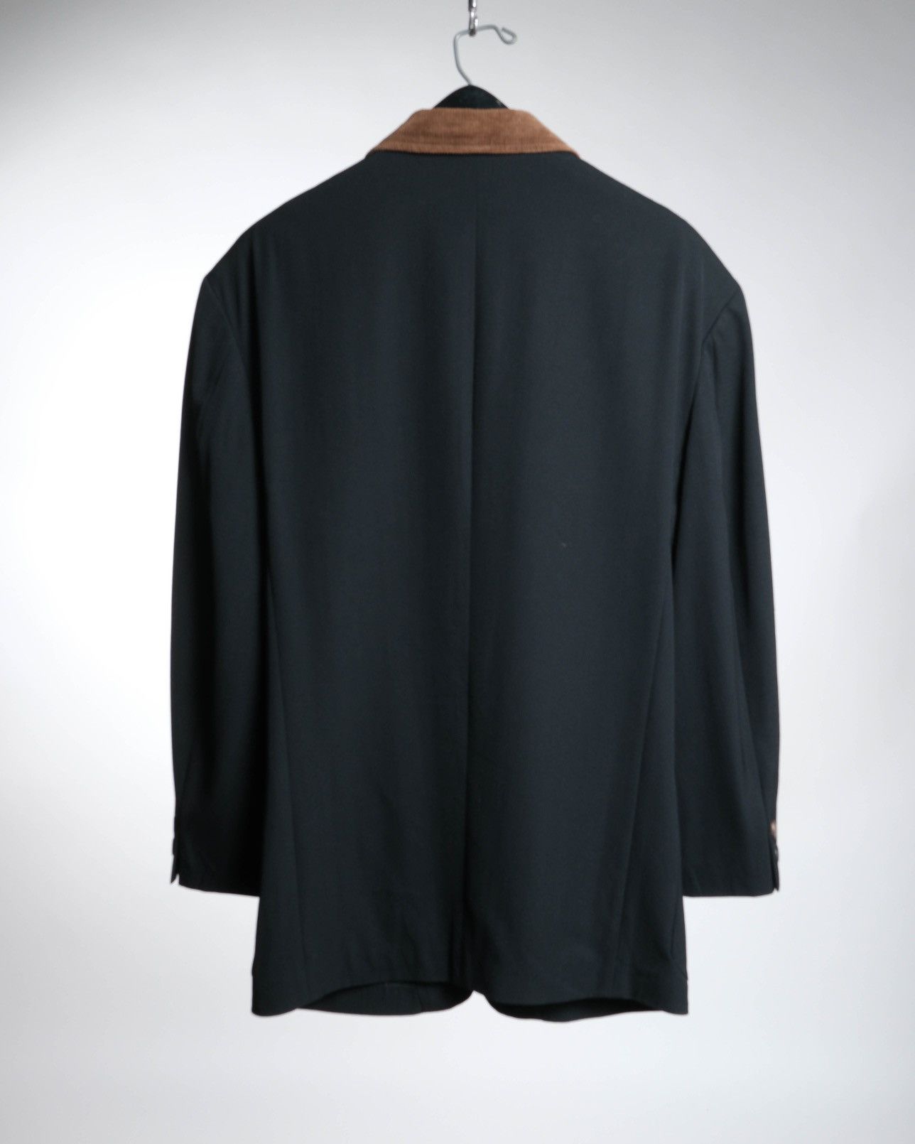 Yohji Yamamoto Yohji Yamamoto Pour Homme Corduroy Collar Blazer Size 38L - 10 Thumbnail