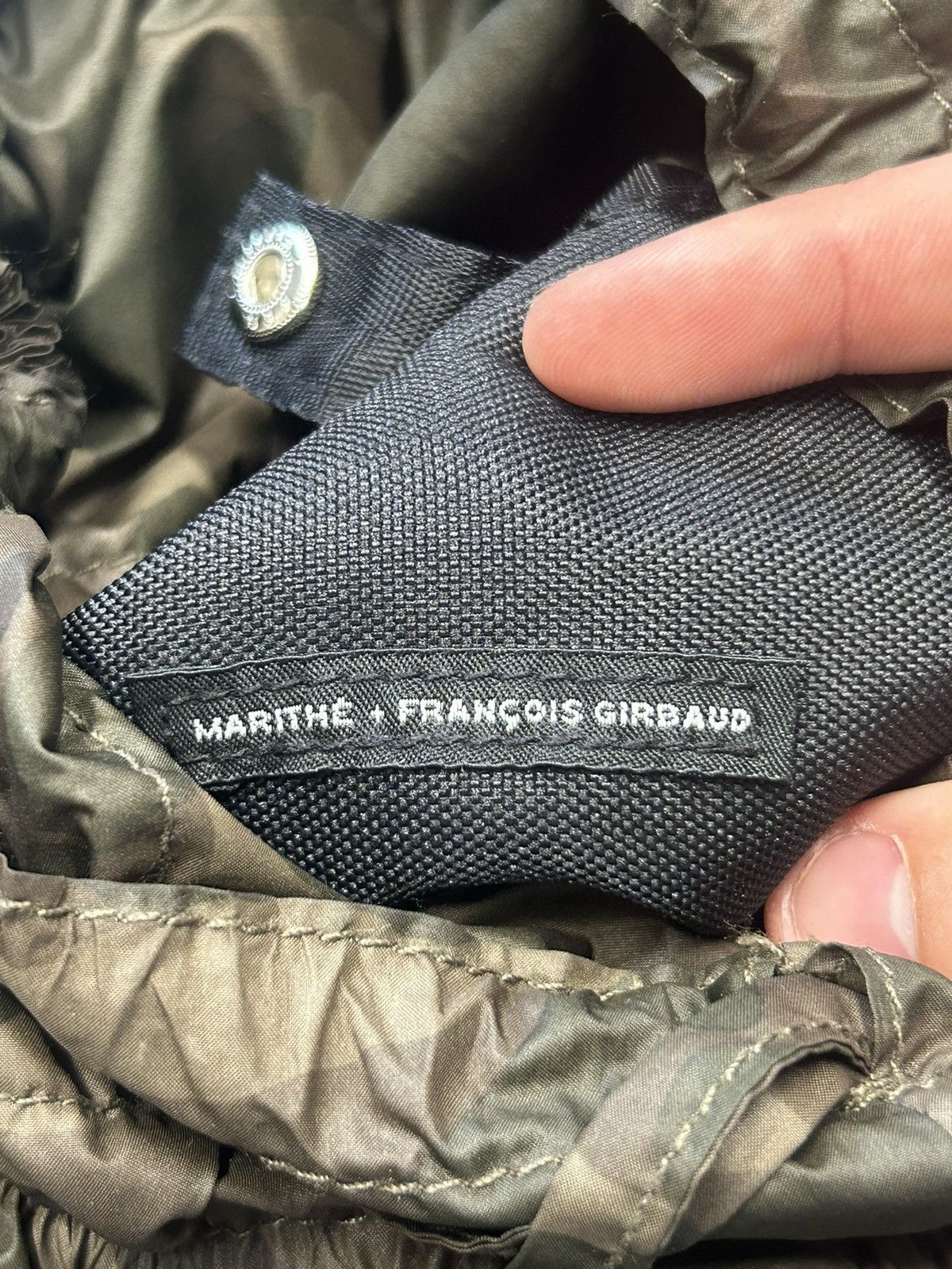 Marithe + Francois Girbaud Marithé François Girbaud Puff Camo Bag Size ONE SIZE - 5 Thumbnail