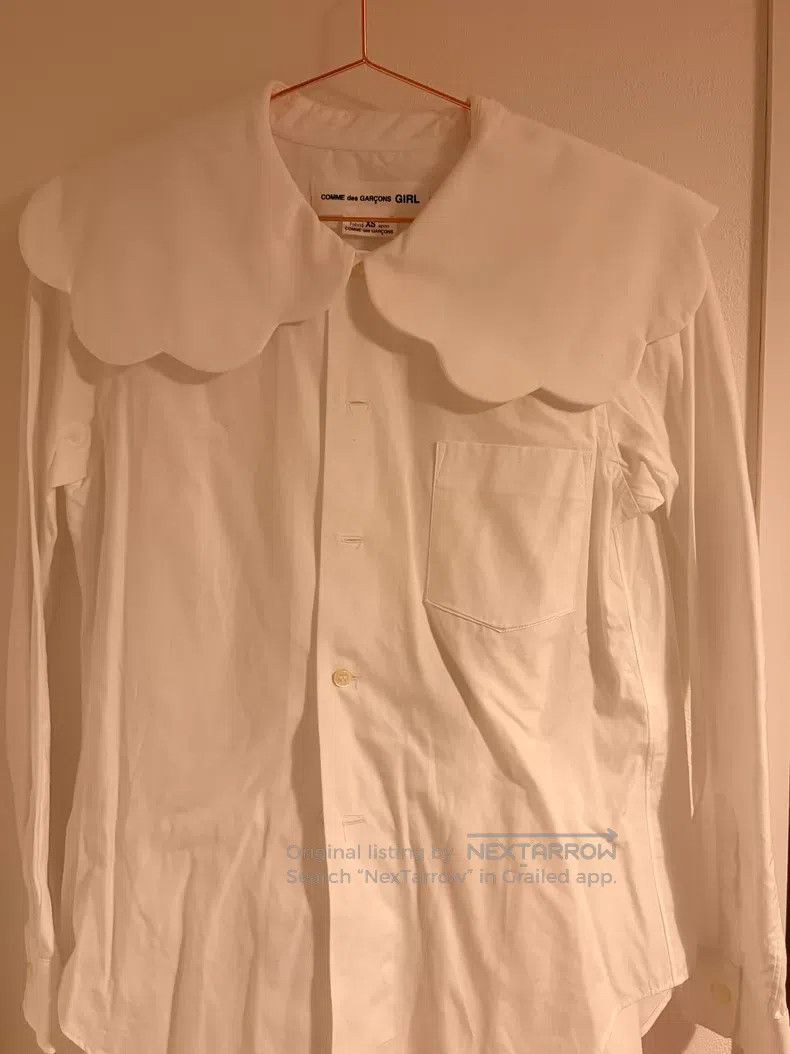 Comme des Garcons Comme des Garcons Cloud collar shirt Size XS / US 0-2 / IT 36-38 - 1 Thumbnail