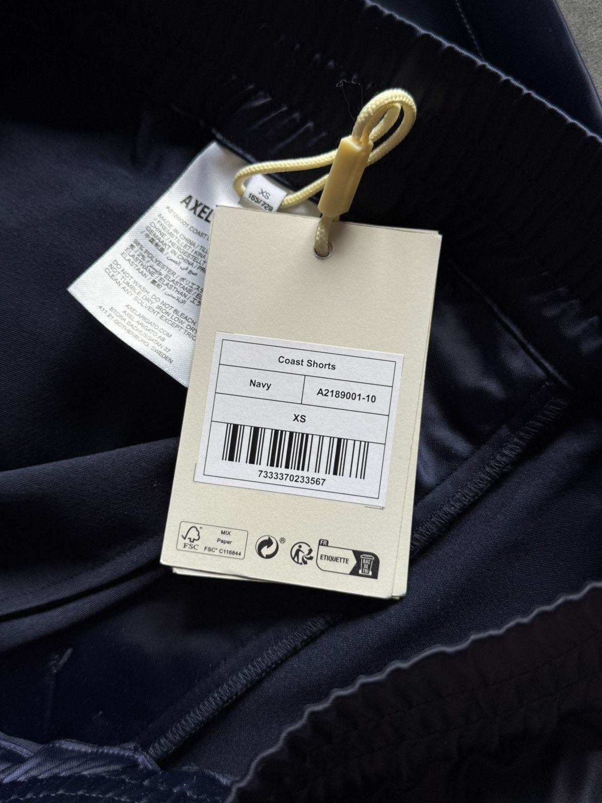 Axel Arigato Axel Arigato Coast Shorts Navy Size US 28 / EU 44 - 8 Thumbnail