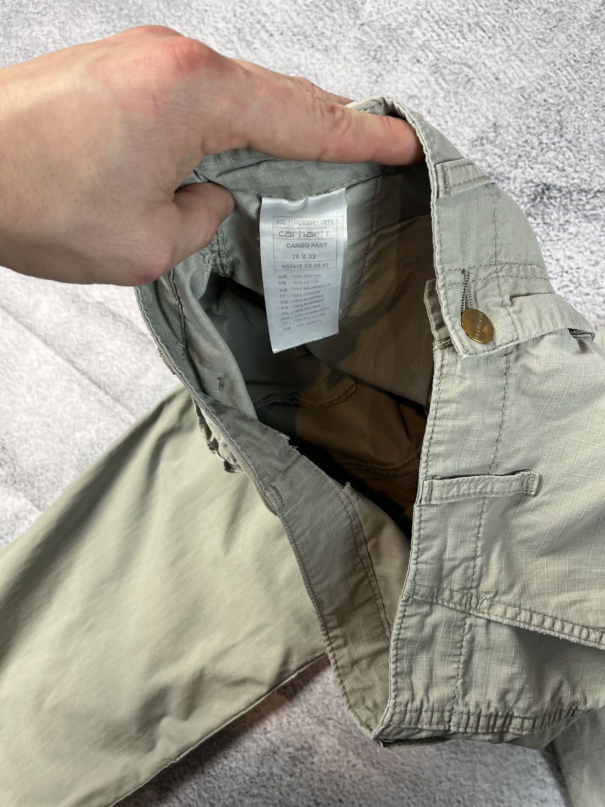 Carhartt × Carhartt Wip Carhartt WIP cargo pants Y2K Size US 28 / EU 44 - 14 Thumbnail